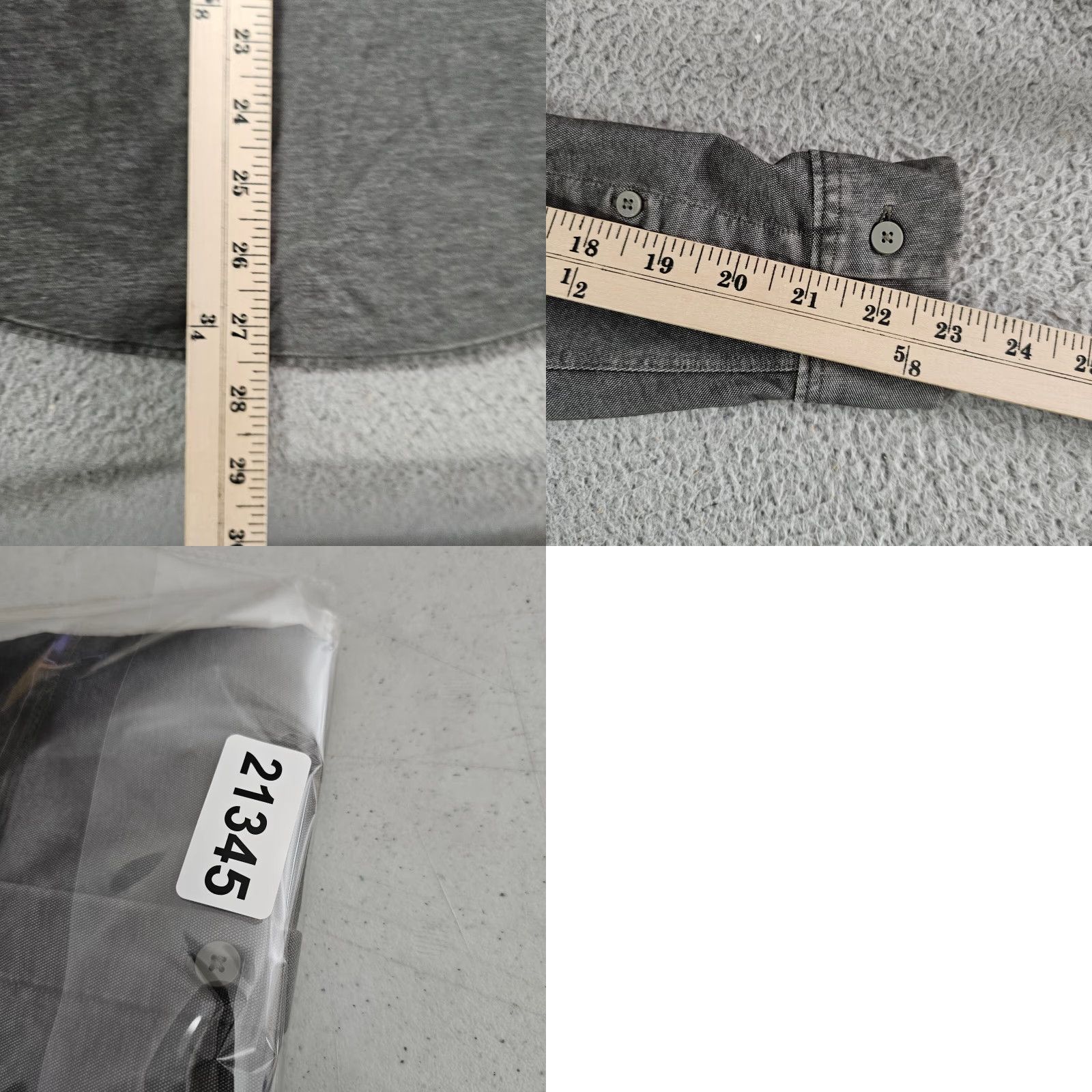 Lululemon Lululemon Shirt Mens Small Grey Woven Live In Practice Long Sleeve Button Up Size US S / EU 44-46 / 1 - 8 Thumbnail