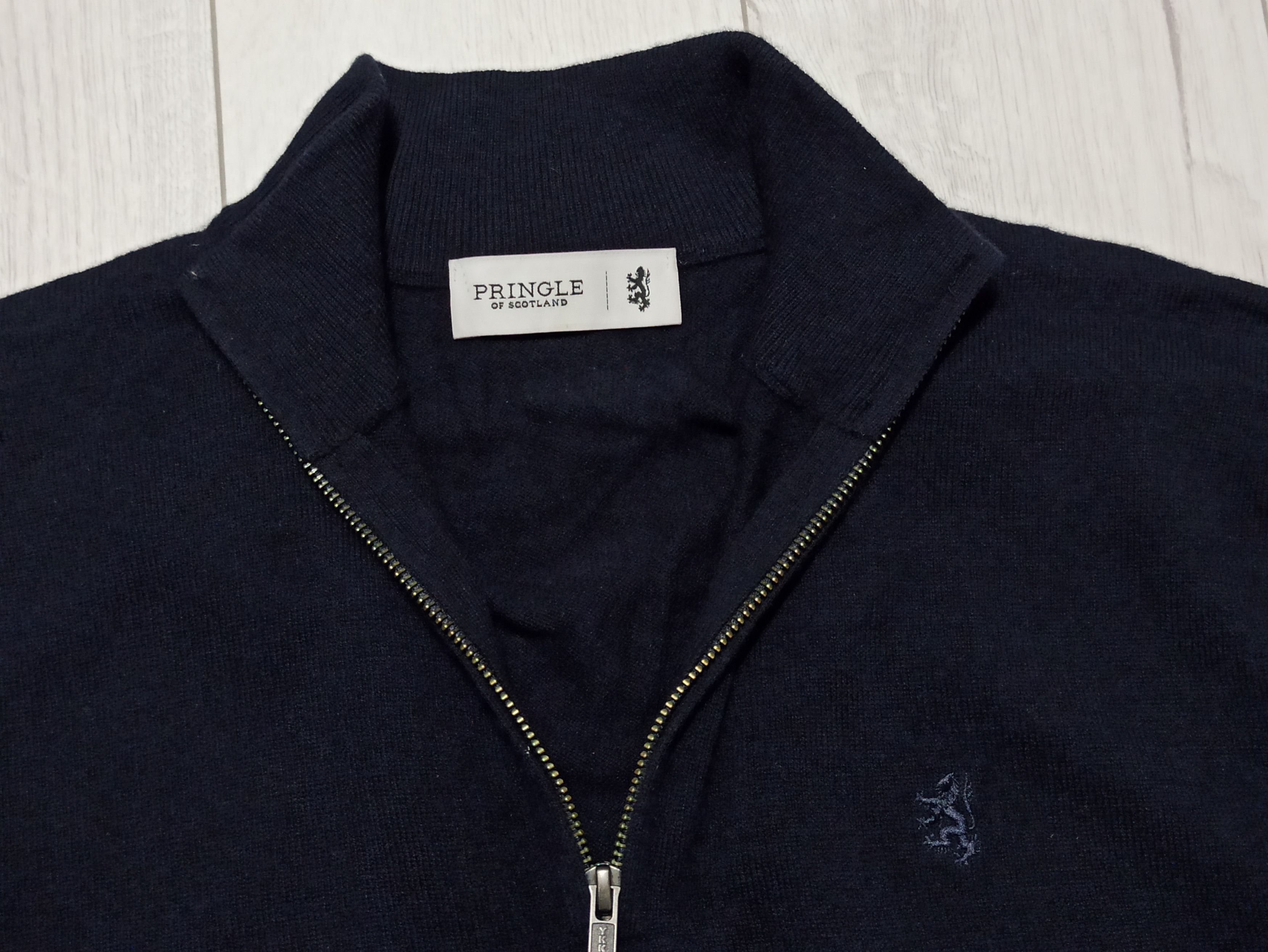 Pringle Of Scotland Pringle of Scotland Half Zip Sweater Size US L / EU 52-54 / 3 - 2 Thumbnail