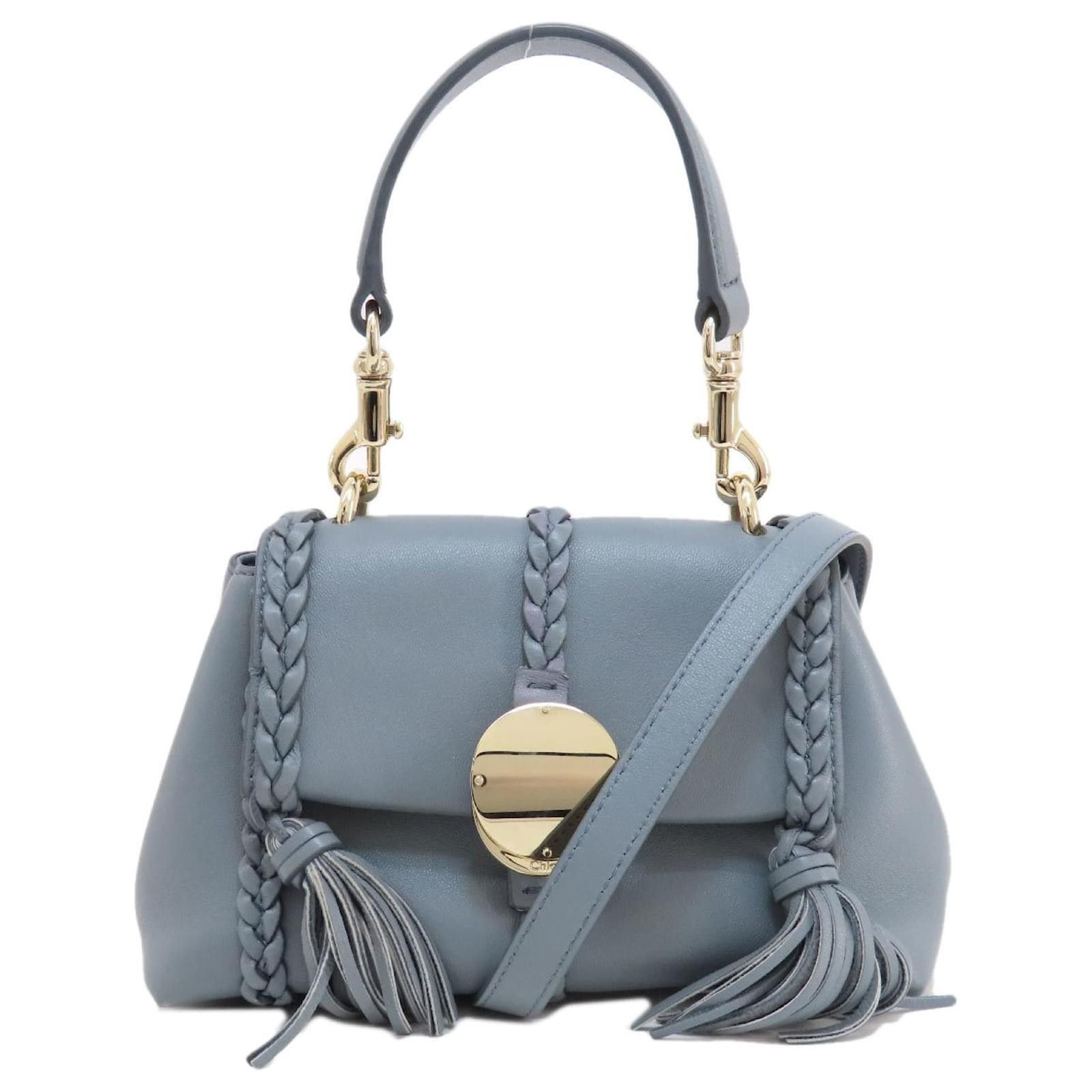 Chloe o1loc1c1024 Size: OS / Penelope Mini Shoulder in Opal Blue Size ONE SIZE - 1 Thumbnail