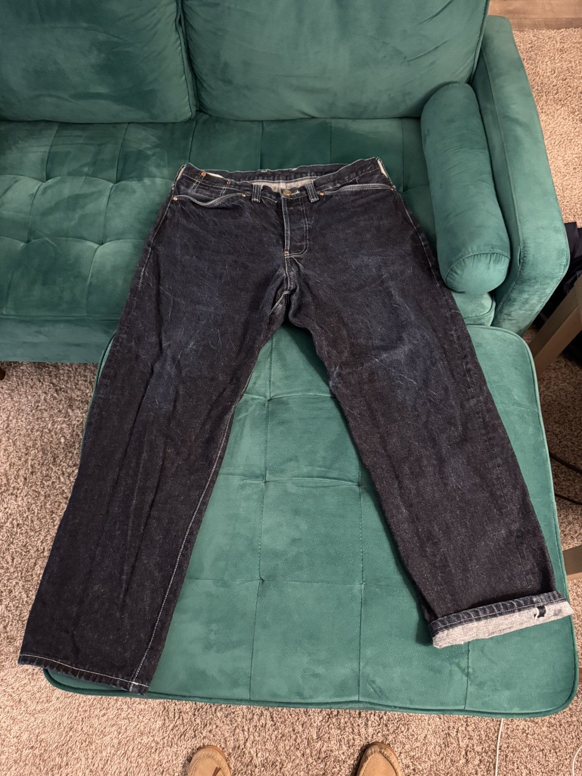 Tender Co. Tender Co Unborn Denim 130 Wide Taper | Grailed