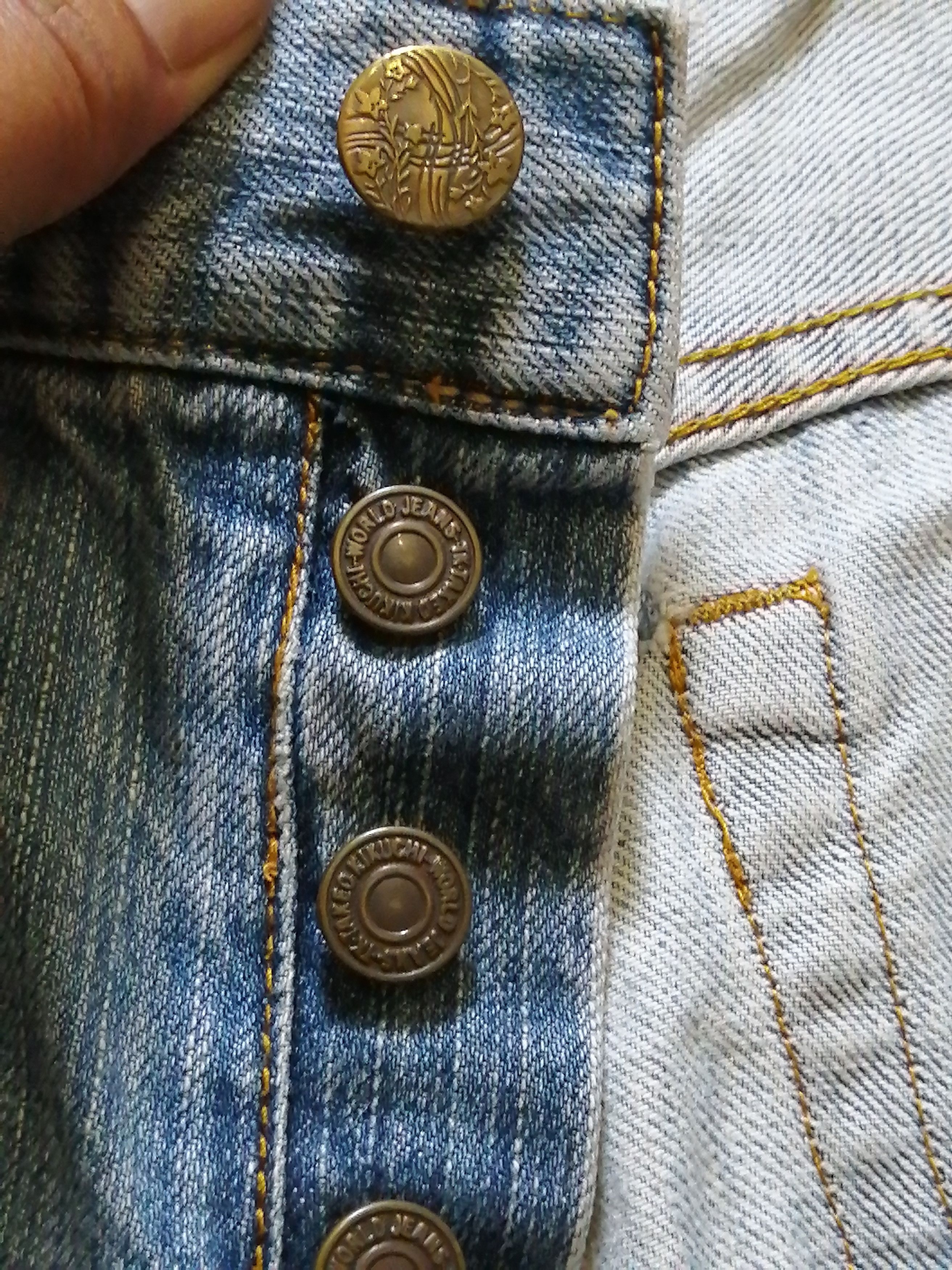 Takeo Kikuchi Vintage Takeo Kikuchi Patchwork Sashiko Denim Size US 32 / EU 48 - 7 Thumbnail