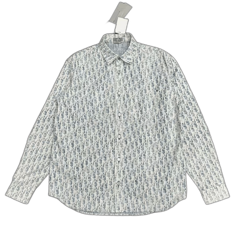 Dior DIOR WaterWashed Denim Logo Shirt Jacket-2506 Size US M / EU 48-50 / 2 - 1 Thumbnail