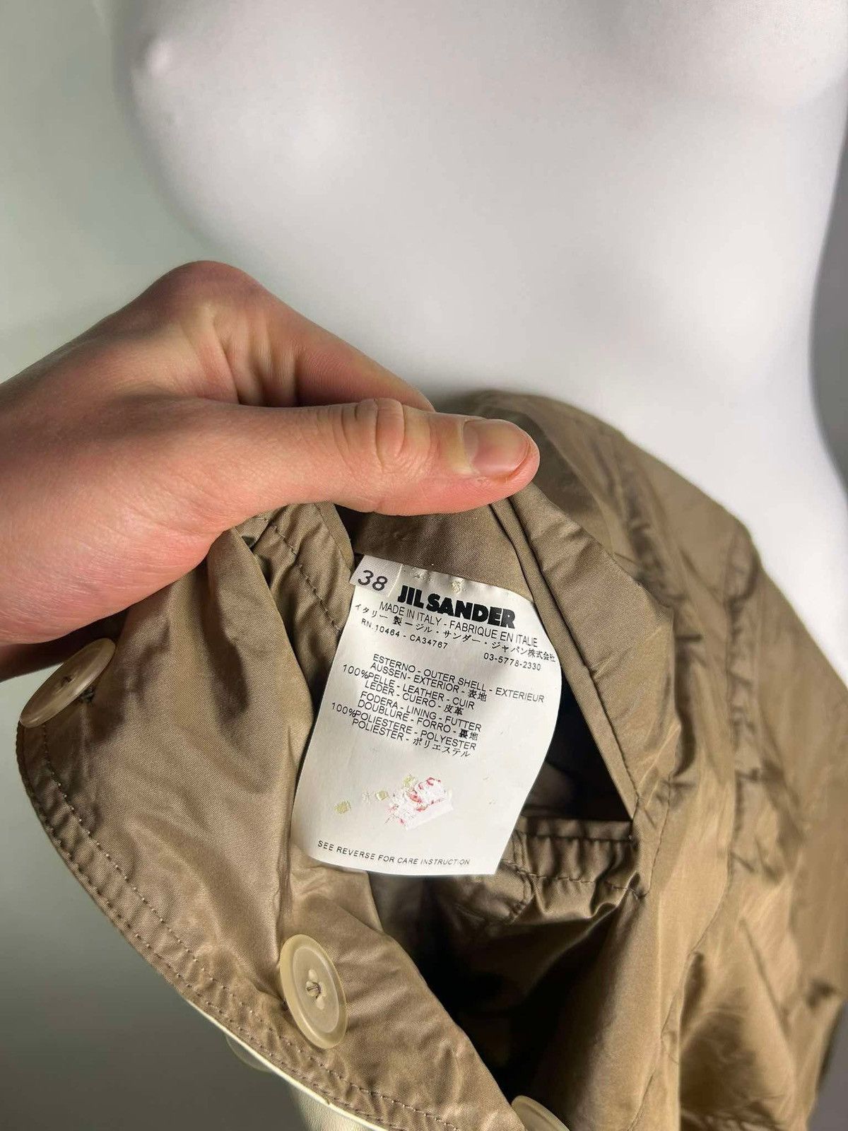 Jil Sander JIL Sander leather jacket Size XS / US 0-2 / IT 36-38 - 5 Thumbnail