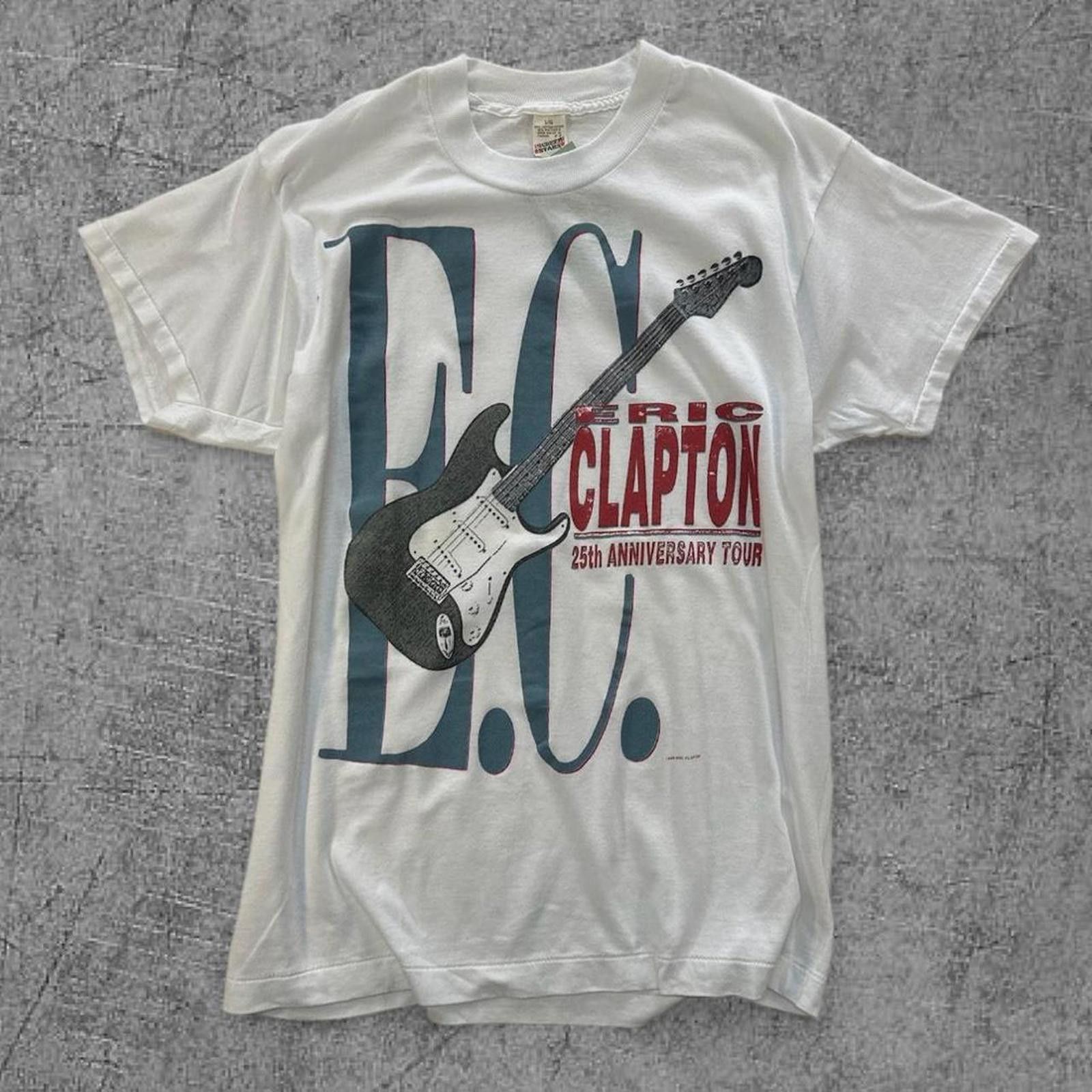 Band Tees 1988 Eric Clapton Tour Tee Size US L / EU 52-54 / 3 - 1 Thumbnail