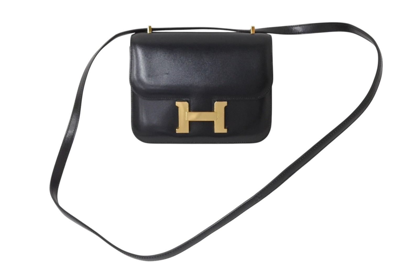 Hermes Constance 3 Mini C Shoulder Bag in Black, Men's