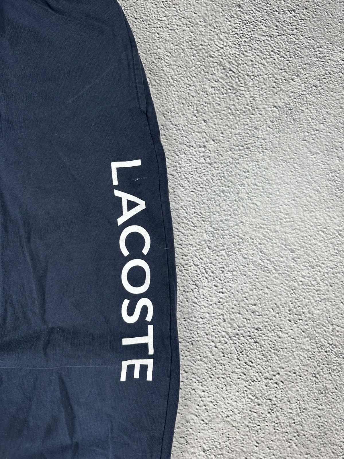 Lacoste Vintage Lacoste Sweatpants Sleepwear Faded Y2K Drill Style Size US 34 / EU 50 - 5 Thumbnail