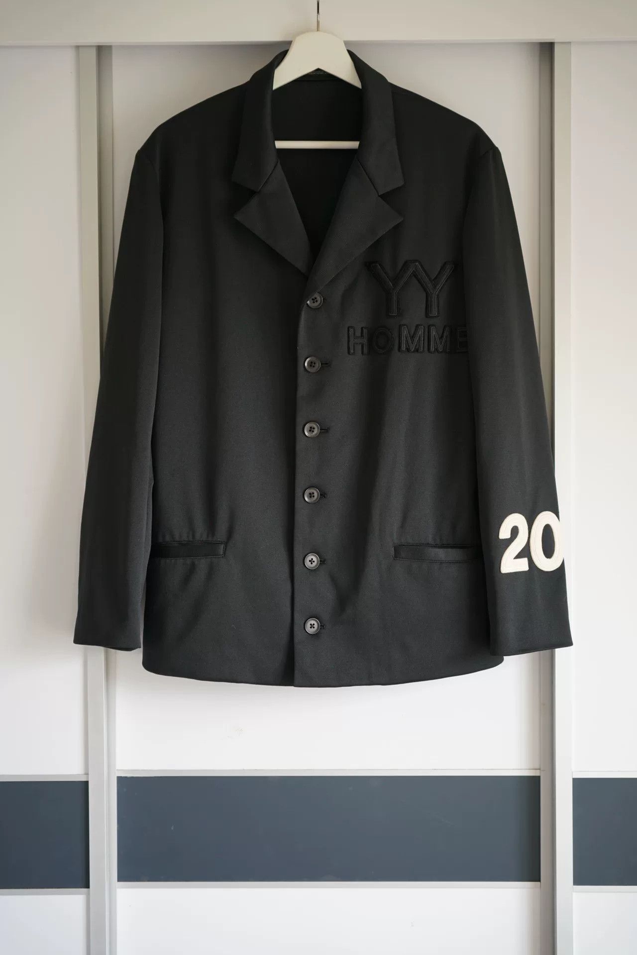 Yohji Yamamoto yohji yamamoto black digital embroidery suit Size US M / EU 48-50 / 2 - 1 Thumbnail