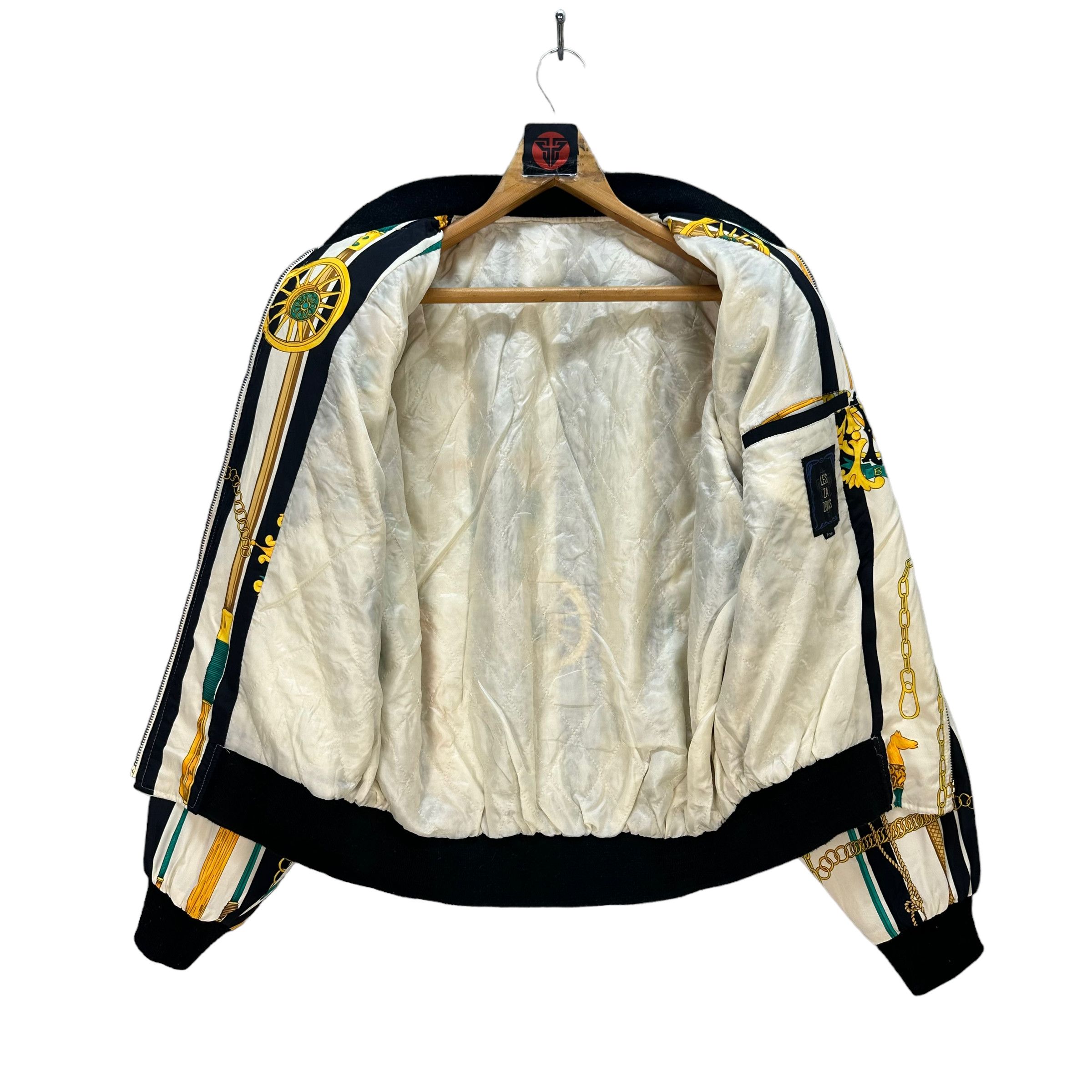 Japanese Brand LES ZA ZOUS BOMBER JACKET #7656-161 Size US M / EU 48-50 / 2 - 7 Thumbnail