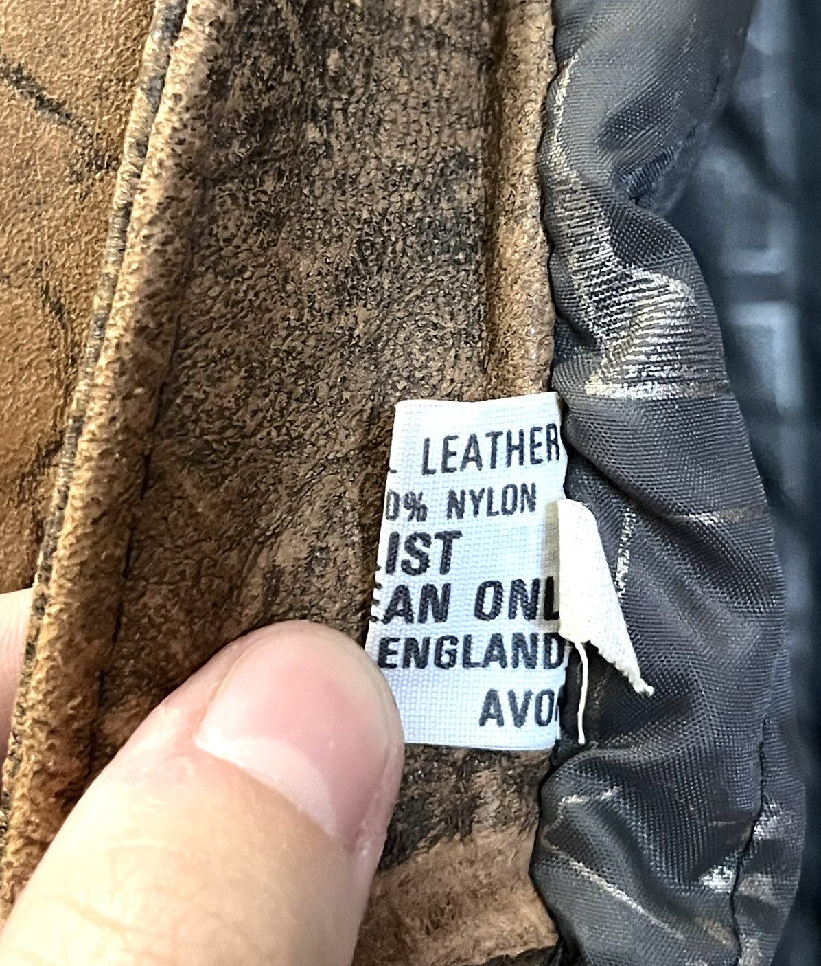 Genuine Leather × Vintage 🔥Vintage 90s Avantgarde Genuine Leather Jacket Size US XL / EU 56 / 4 - 10 Thumbnail