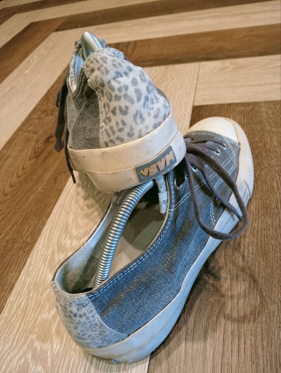 Visvim VISVIM SKAGWAY DENIM LEOPARD LOW CUT SNEAKERS - 9 US Size US 9 / EU 42 - 6 Thumbnail