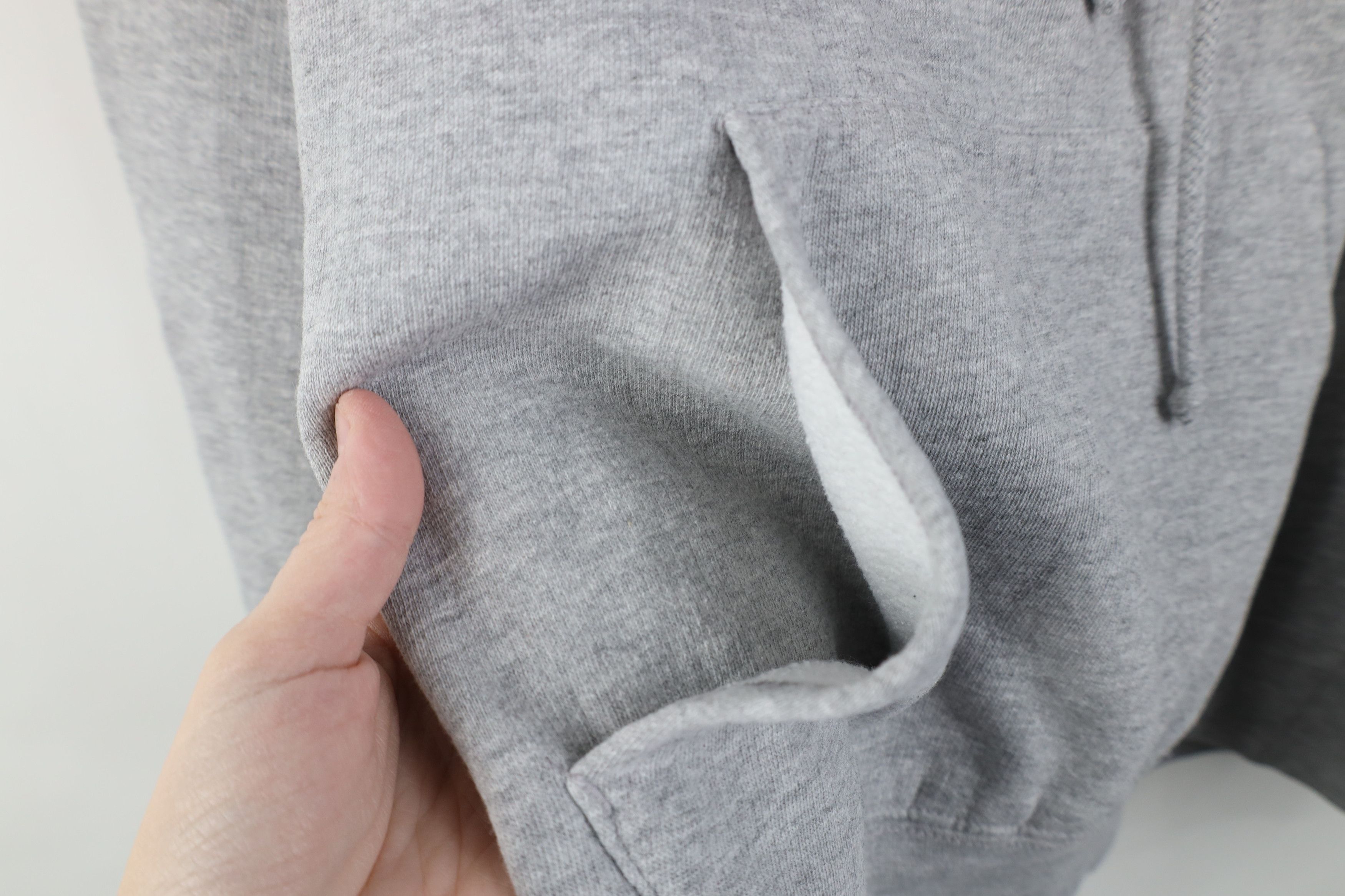 Vintage Vintage 90s Ohio State University Hoodie Sweatshirt Gray Size US L / EU 52-54 / 3 - 6 Thumbnail