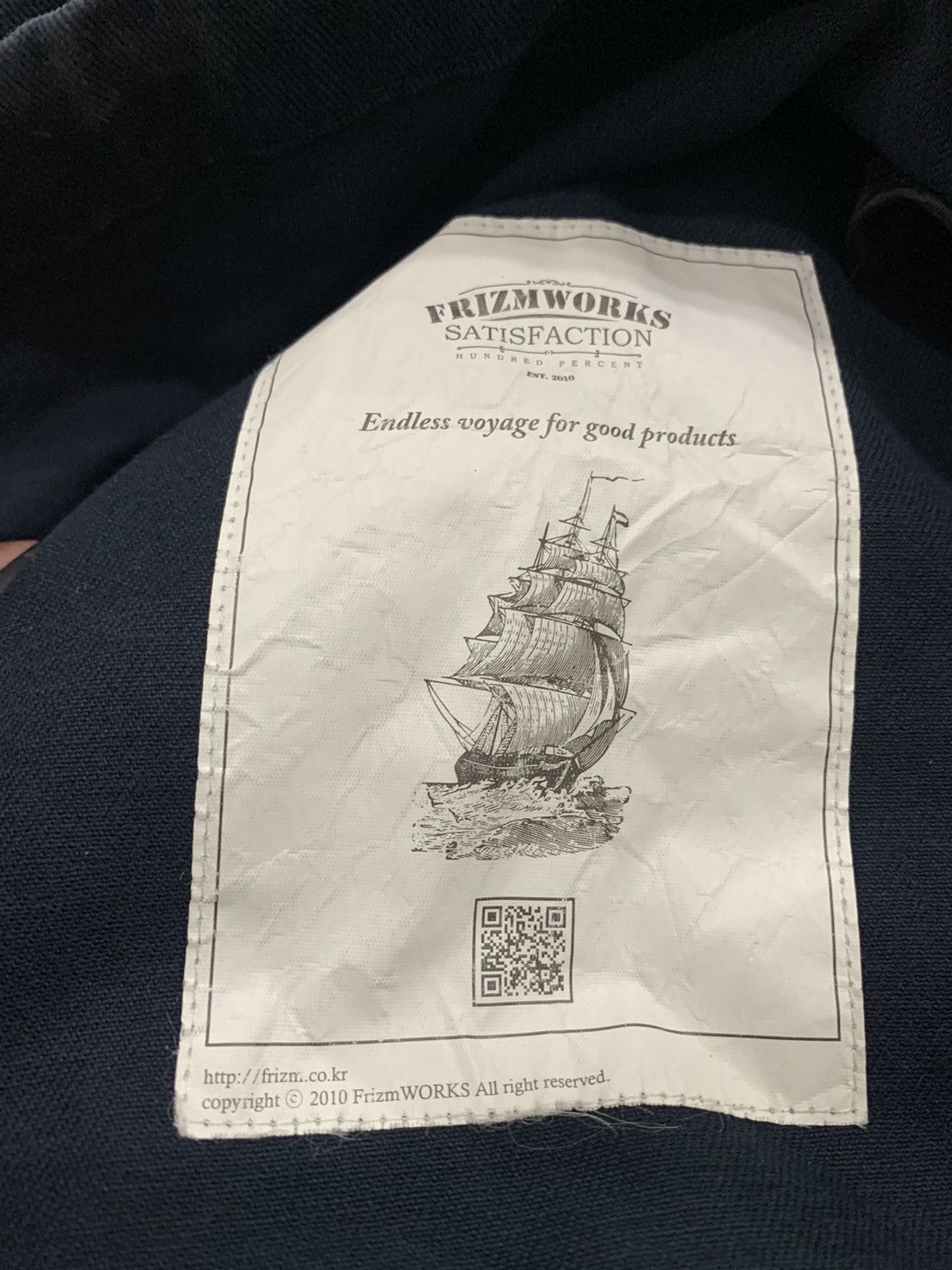 FrizmWORKS Frizmwork parka fishtail navy Size US L / EU 52-54 / 3 - 5 Thumbnail