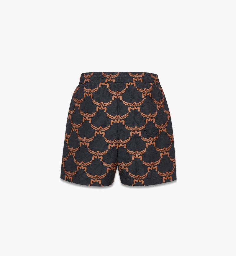 MCM o1mt1gz0126 Lauretos Print Shorts in Black/Orange Size US 34 / EU 50 - 3 Thumbnail