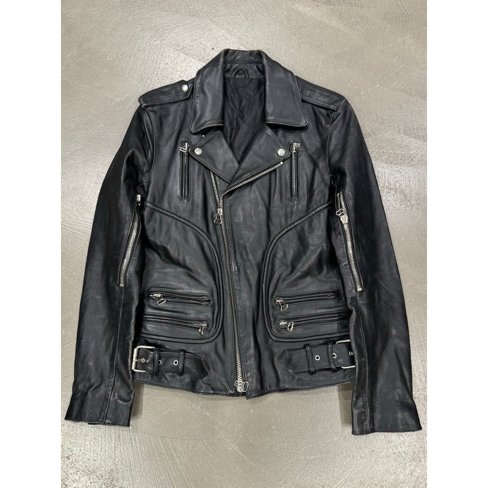 F/W 2010 Balmain perfecto horse leather jacket by Decarnin
