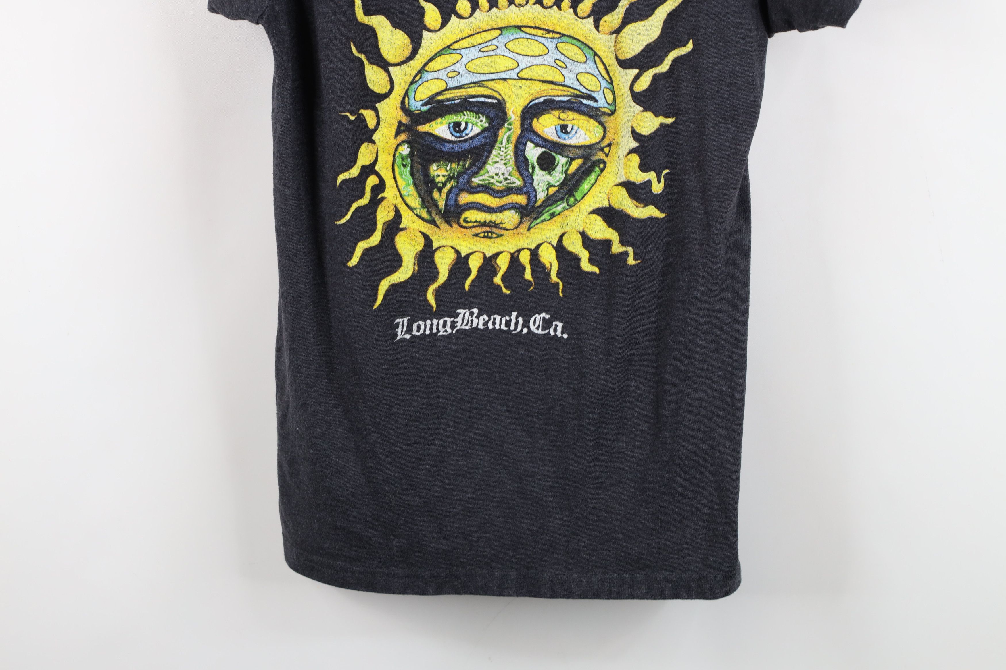 Vintage Retro Y2K Mushroom Sublime Band Short Sleeve T-Shirt Gray Size L / US 10 / IT 46 - 3 Thumbnail