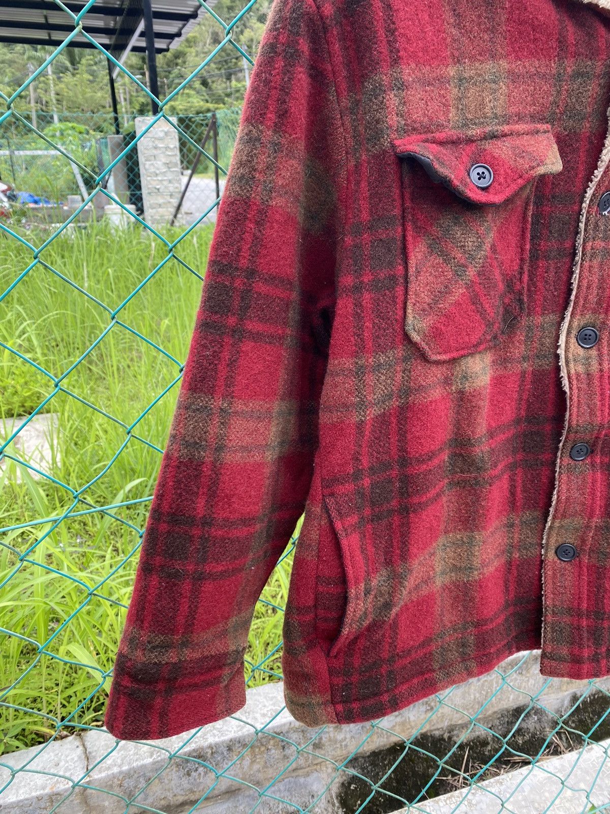 Woolrich Woolen Mills AW Woolrich outdoorwear plaid sherpa wool flannel jacket Size US M / EU 48-50 / 2 - 6 Thumbnail