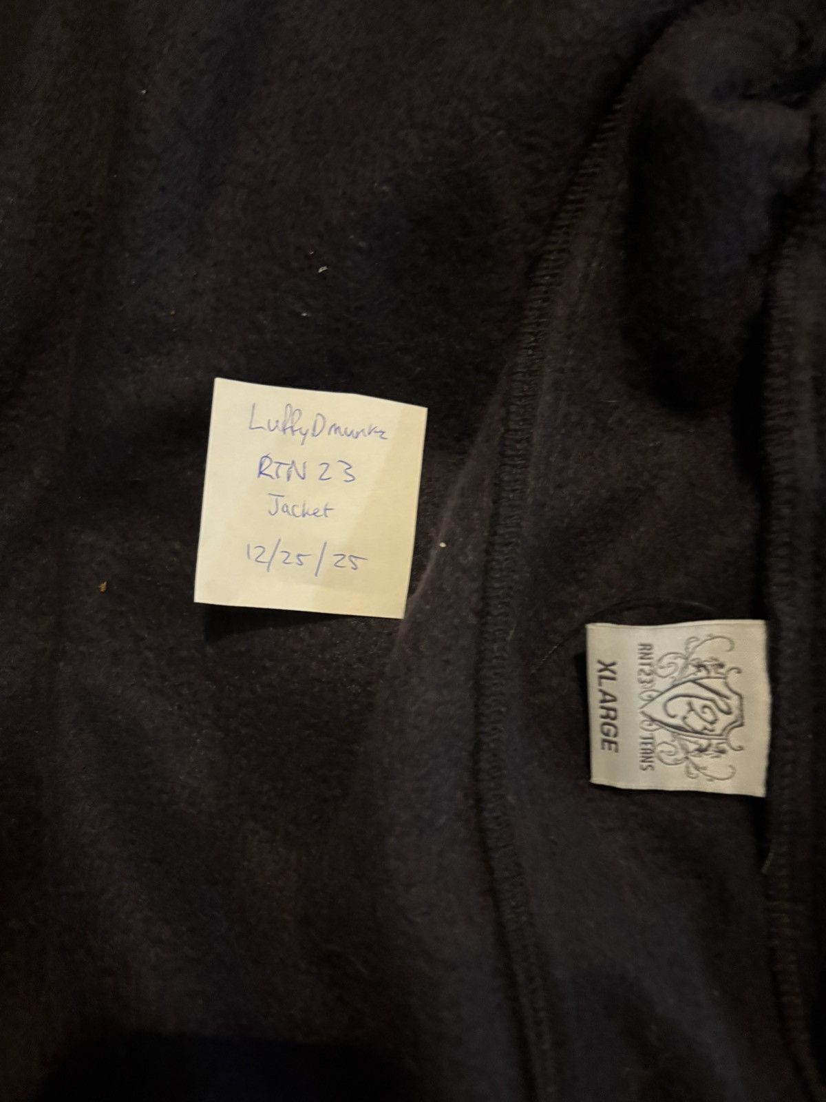 RNT23 RNT 23 Black jacket Size US XL / EU 56 / 4 - 7 Thumbnail