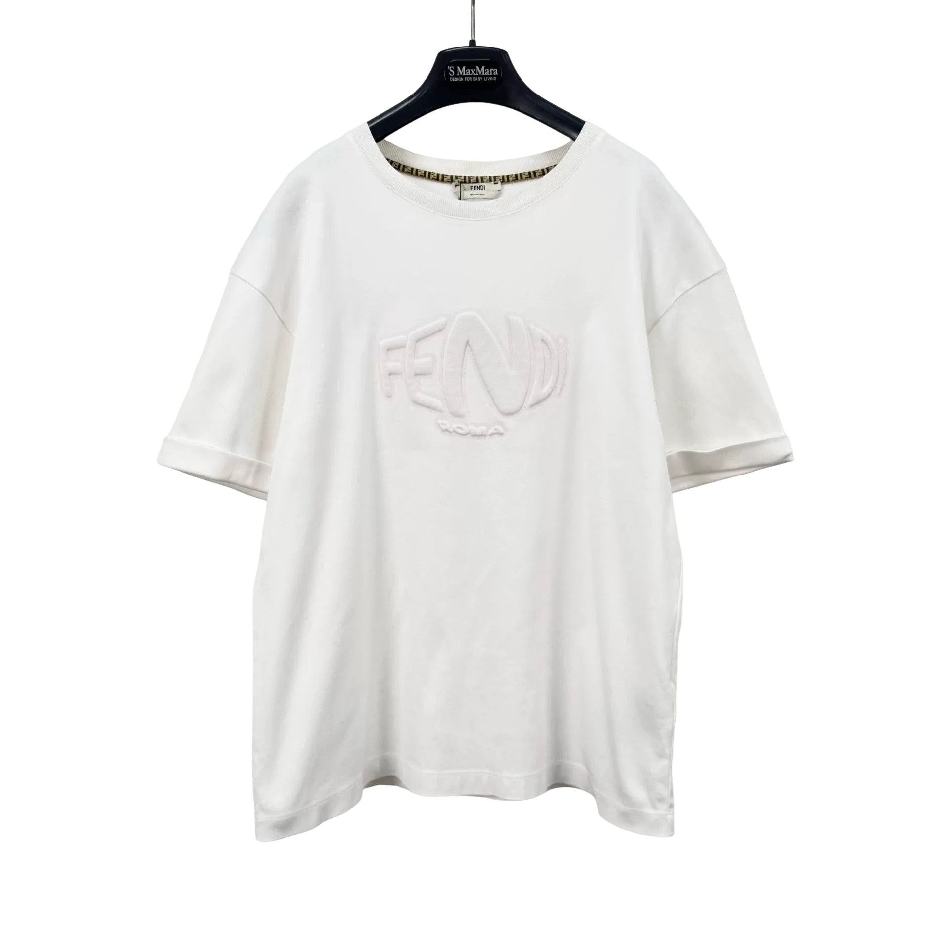 Fendi Fendi Embossed Logo T-Shirt Size S Size US S / EU 44-46 / 1 - 1 Thumbnail