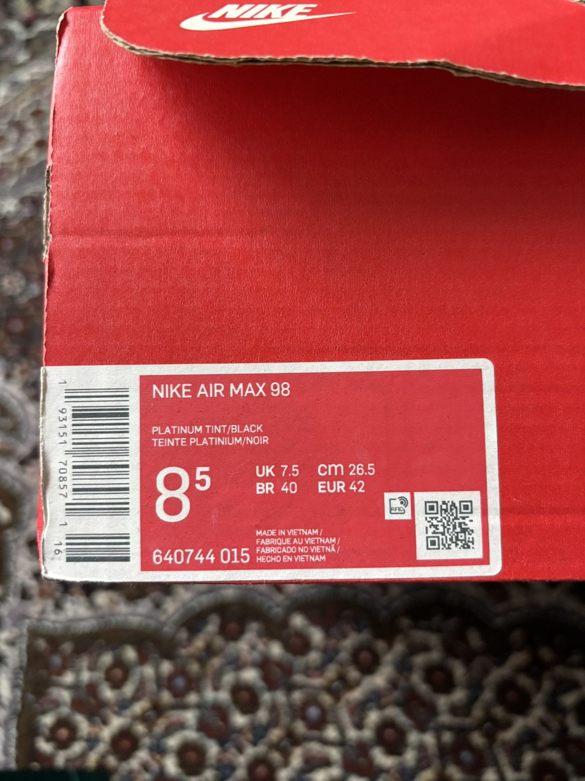 Nike Nike Air Max — Black/White/Volt Size US 8.5 / EU 41-42 - 6 Thumbnail