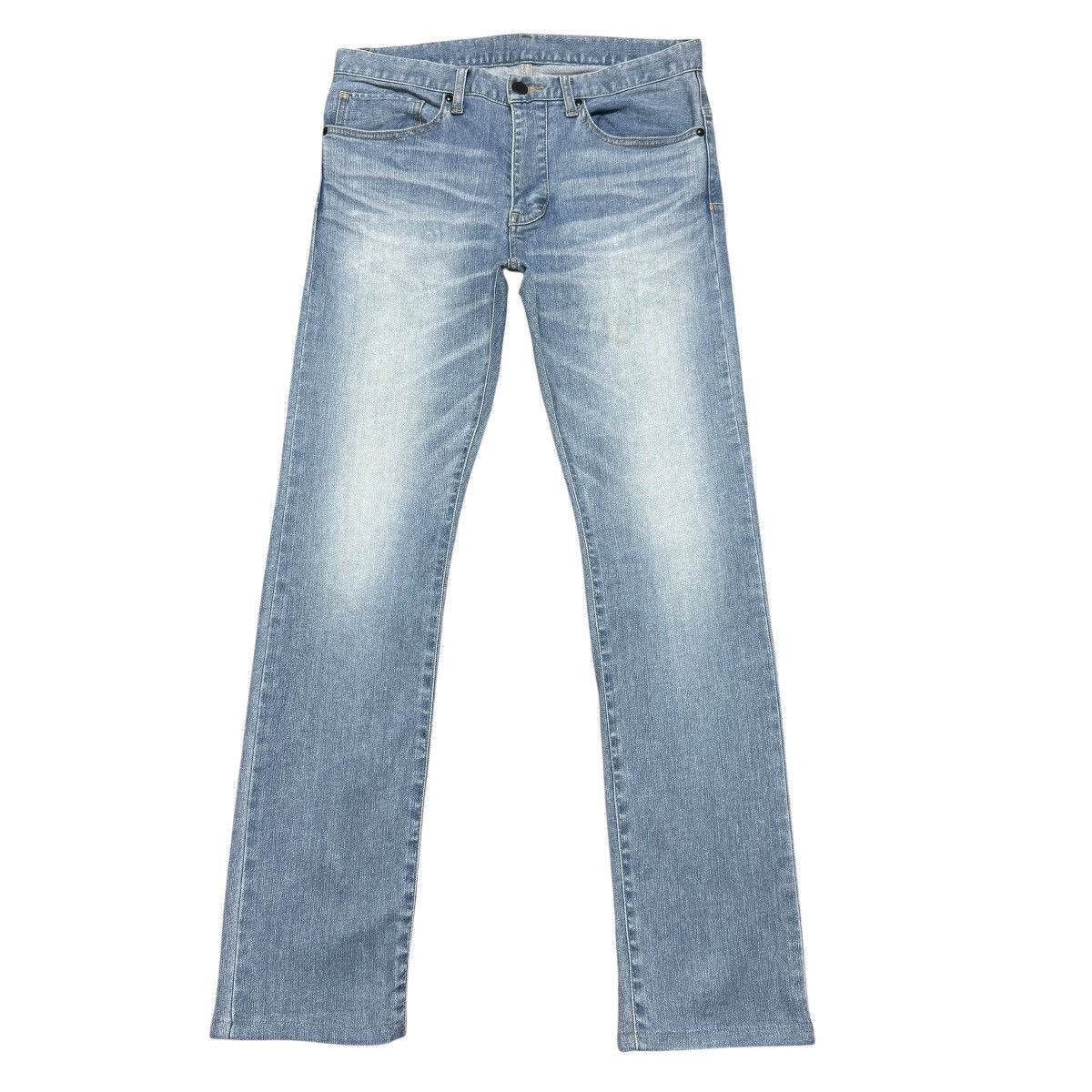 Tornado Mart Tornado Mart Blue Denim Slim Jeans Stretch Size US 30 / EU 46 - 1 Thumbnail