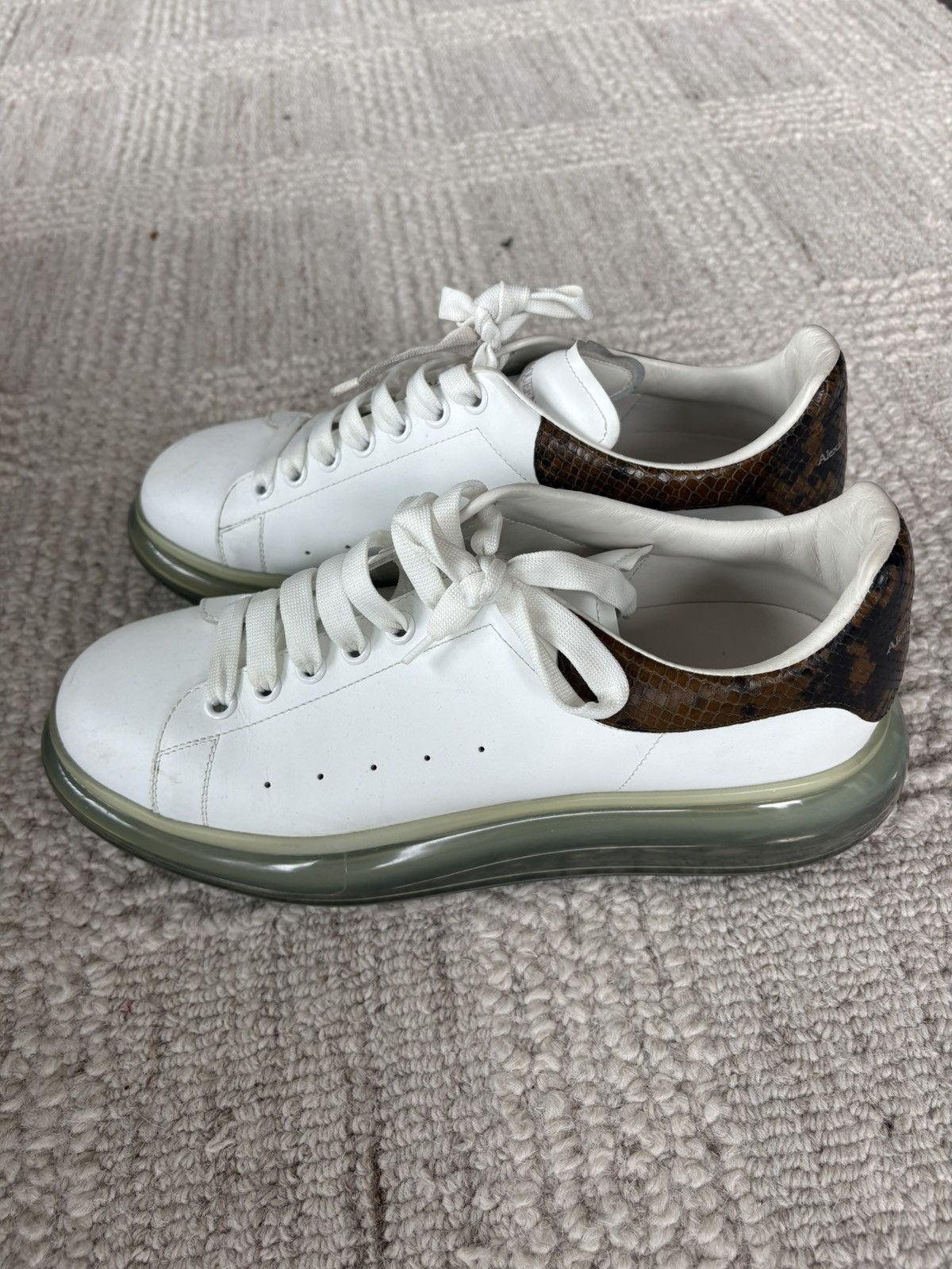 Alexander McQueen Snakeskin Alexander McQueen Sneakers Size US 12 / EU 45 - 4 Thumbnail