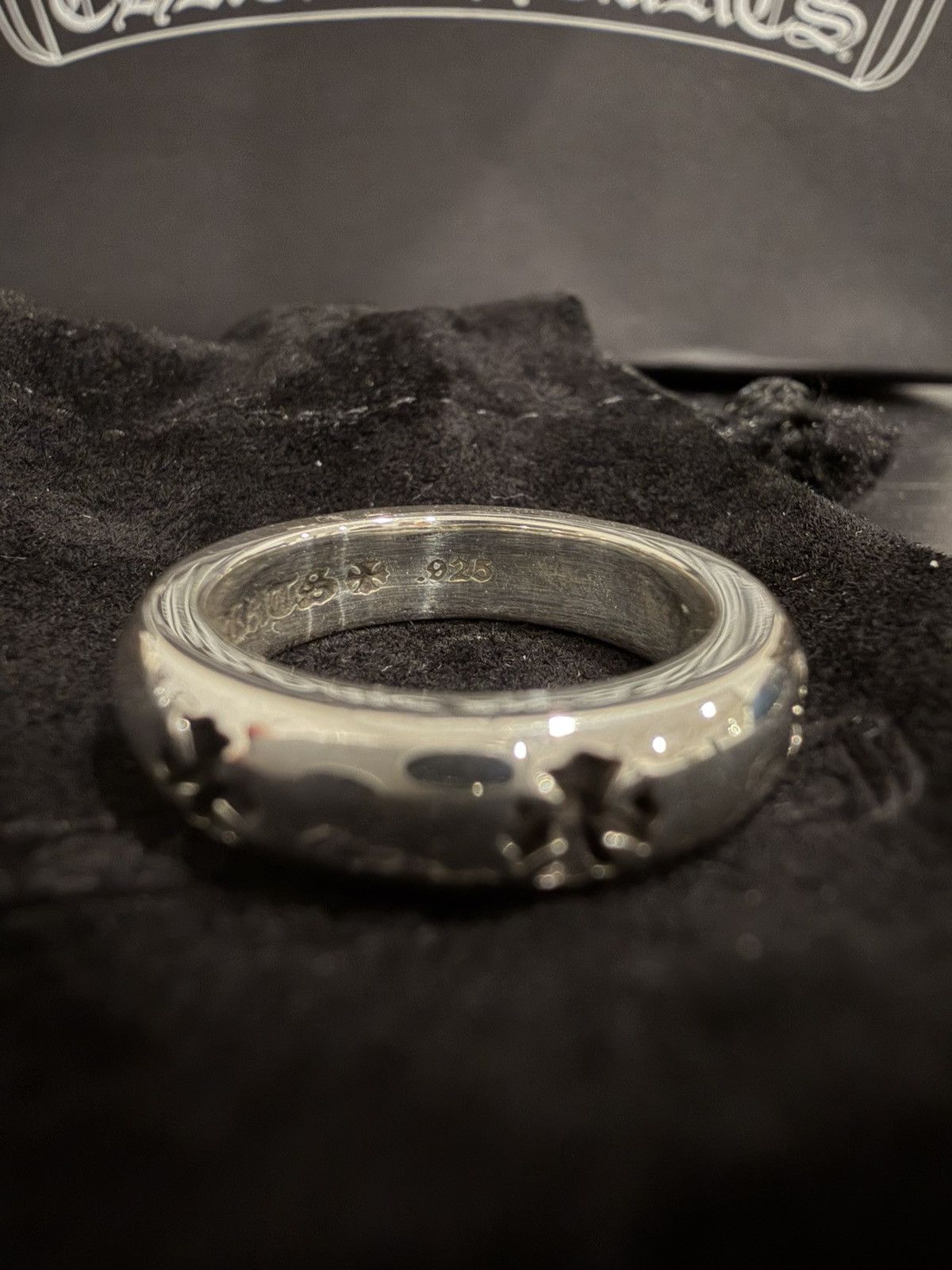 Chrome Hearts Chrome Hearts Negative Plus Ring Size 7 .925 Size ONE SIZE - 6 Thumbnail