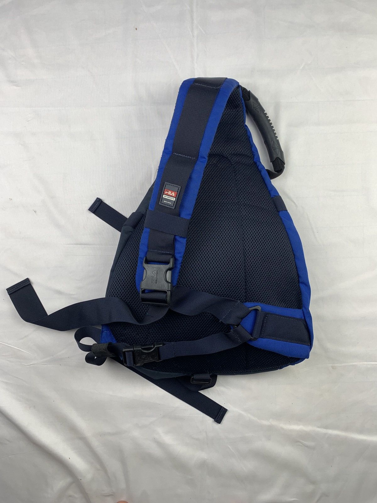 Fila 2004 Fila Italy Multipocketed Outdoor Utility Side Backpack Size ONE SIZE - 4 Thumbnail