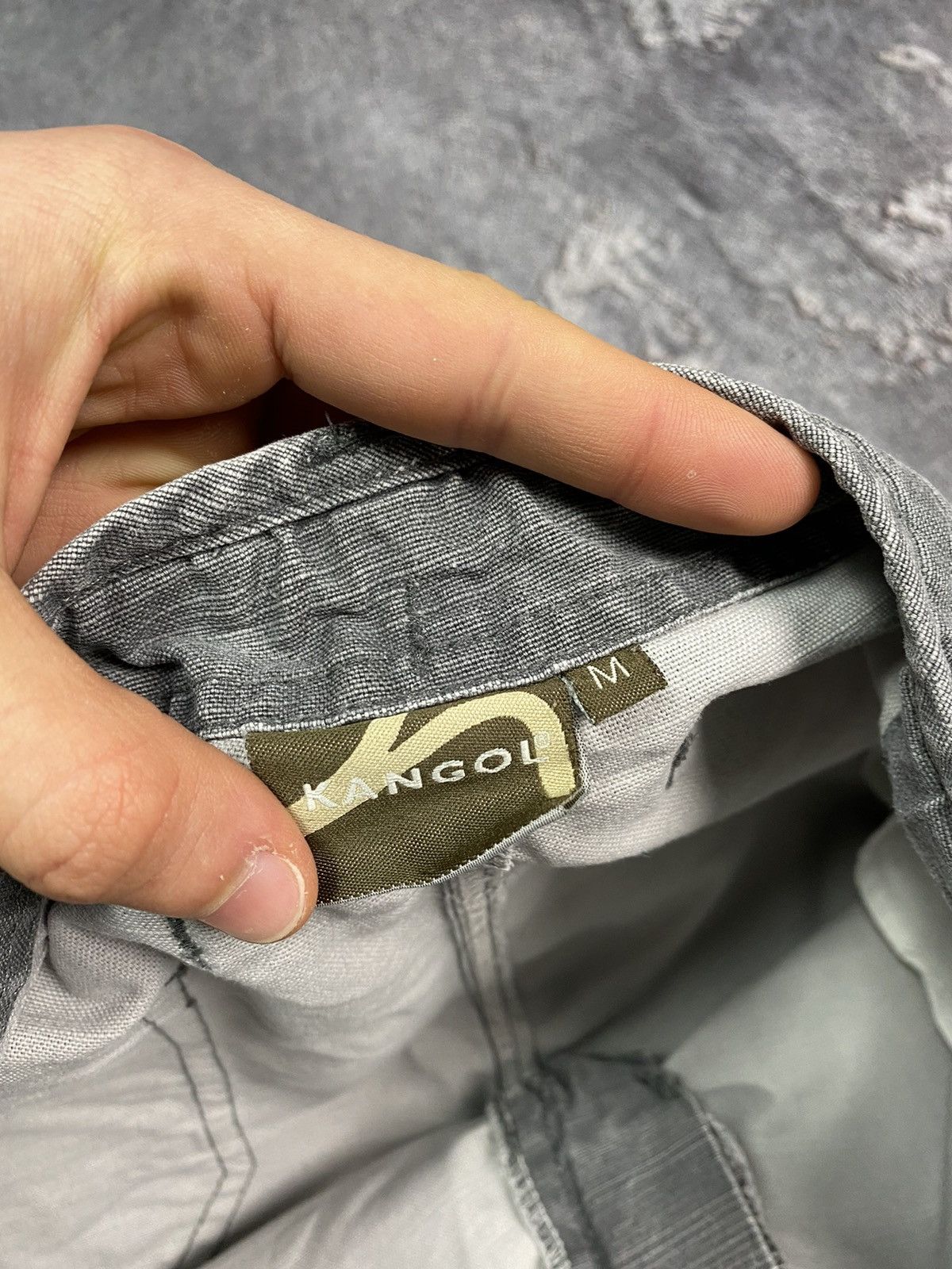 Kangol × Vintage Kangol cargo pants vintage y2k style grey men Size US 32 / EU 48 - 12 Thumbnail