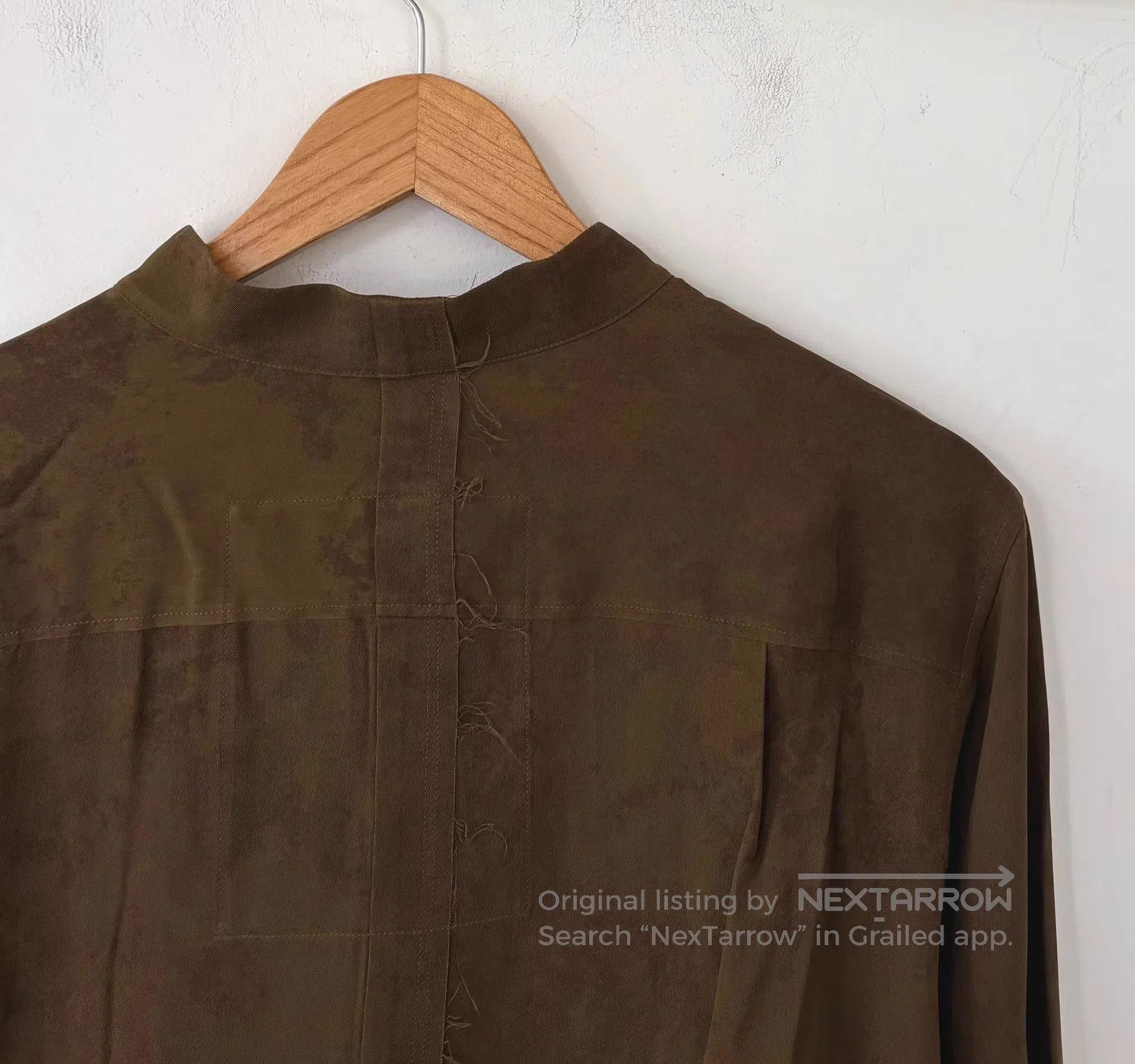 Ziggy Chen Brown Long Sleeve Button. Size US M / EU 48-50 / 2 - 6 Thumbnail