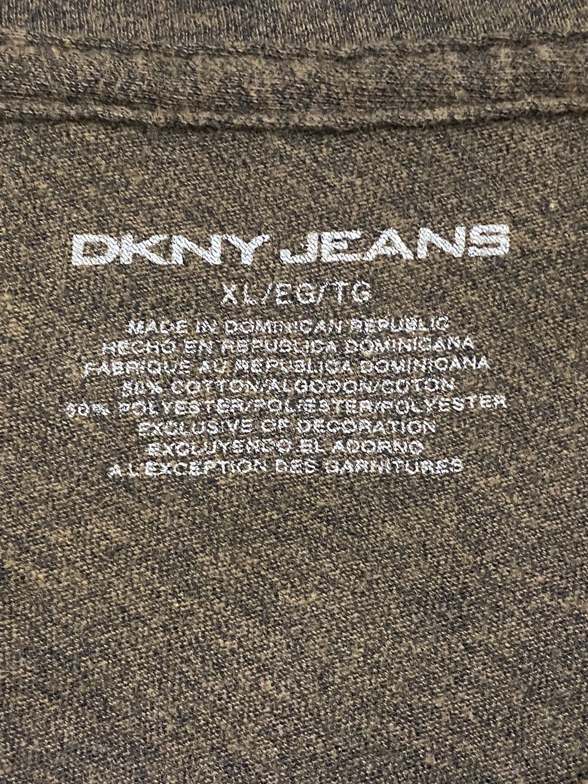 DKNY 💥 DKNY JEANS SKULL WINGS EMBROIDED AFFLICTION DESIGN Size US XL / EU 56 / 4 - 8 Thumbnail