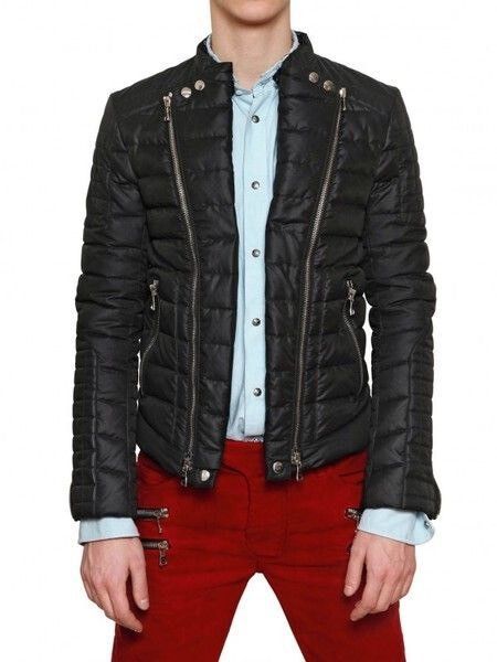 Balmain Balmain Black Quilted Nylon Jacket Size US S / EU 44-46 / 1 - 1 Thumbnail
