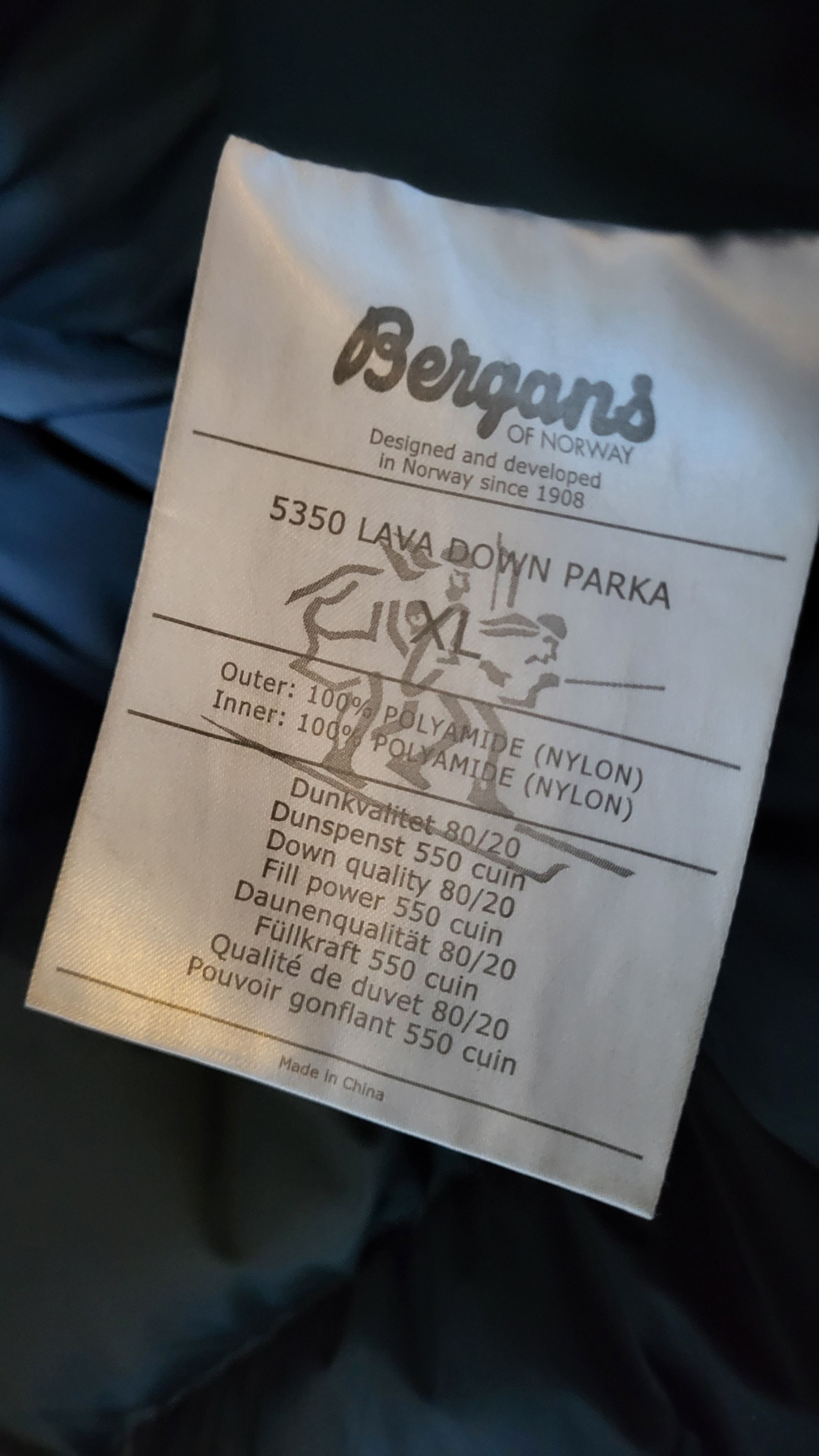 Bergans of Norway Bergans Lava Down parka Size US XL / EU 56 / 4 - 3 Thumbnail