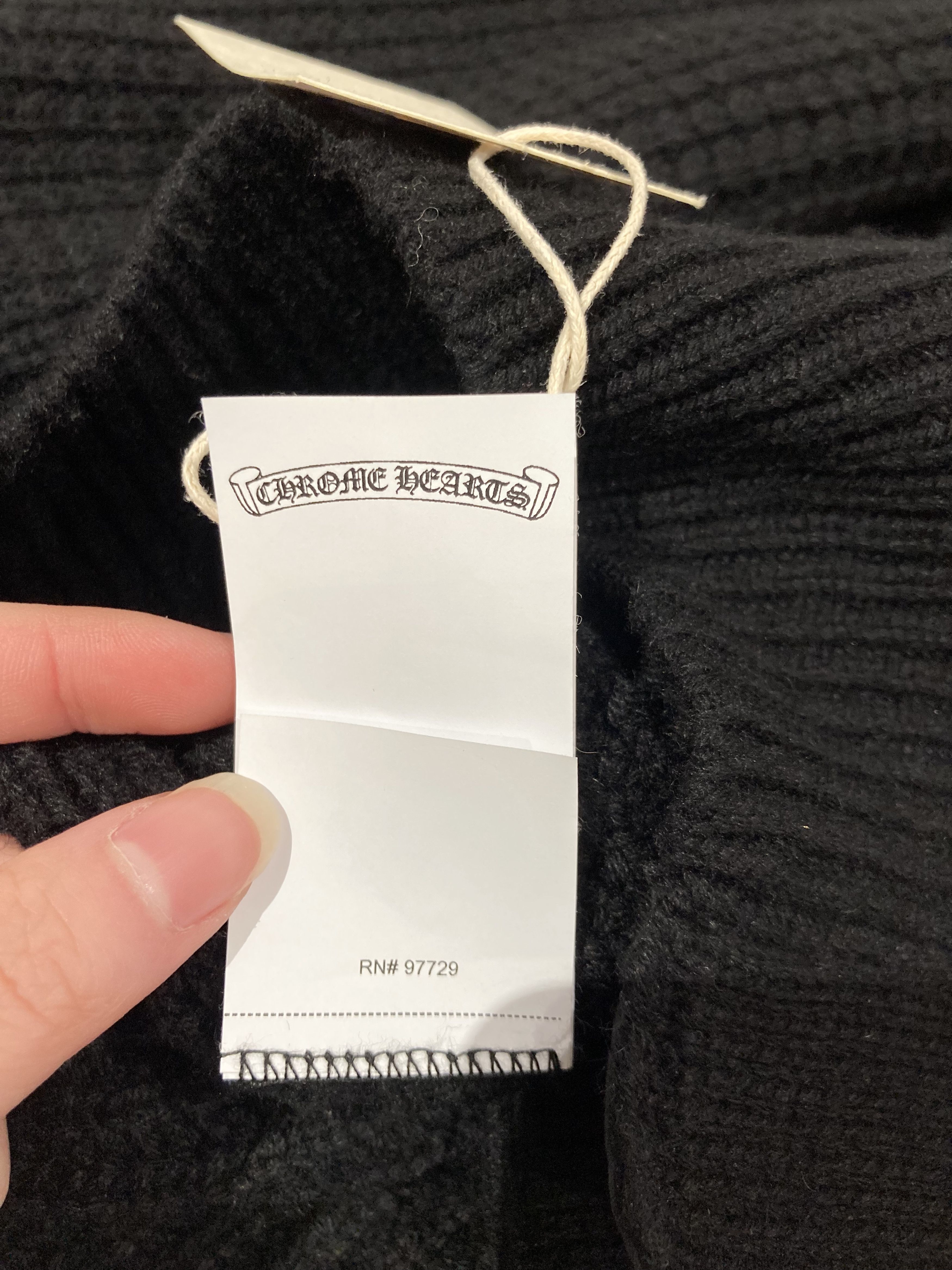 Chrome Hearts Chrome Hearts Cashmere Waffle Cross Patch Cardigan Sweater Size S / US 4 / IT 40 - 12 Thumbnail