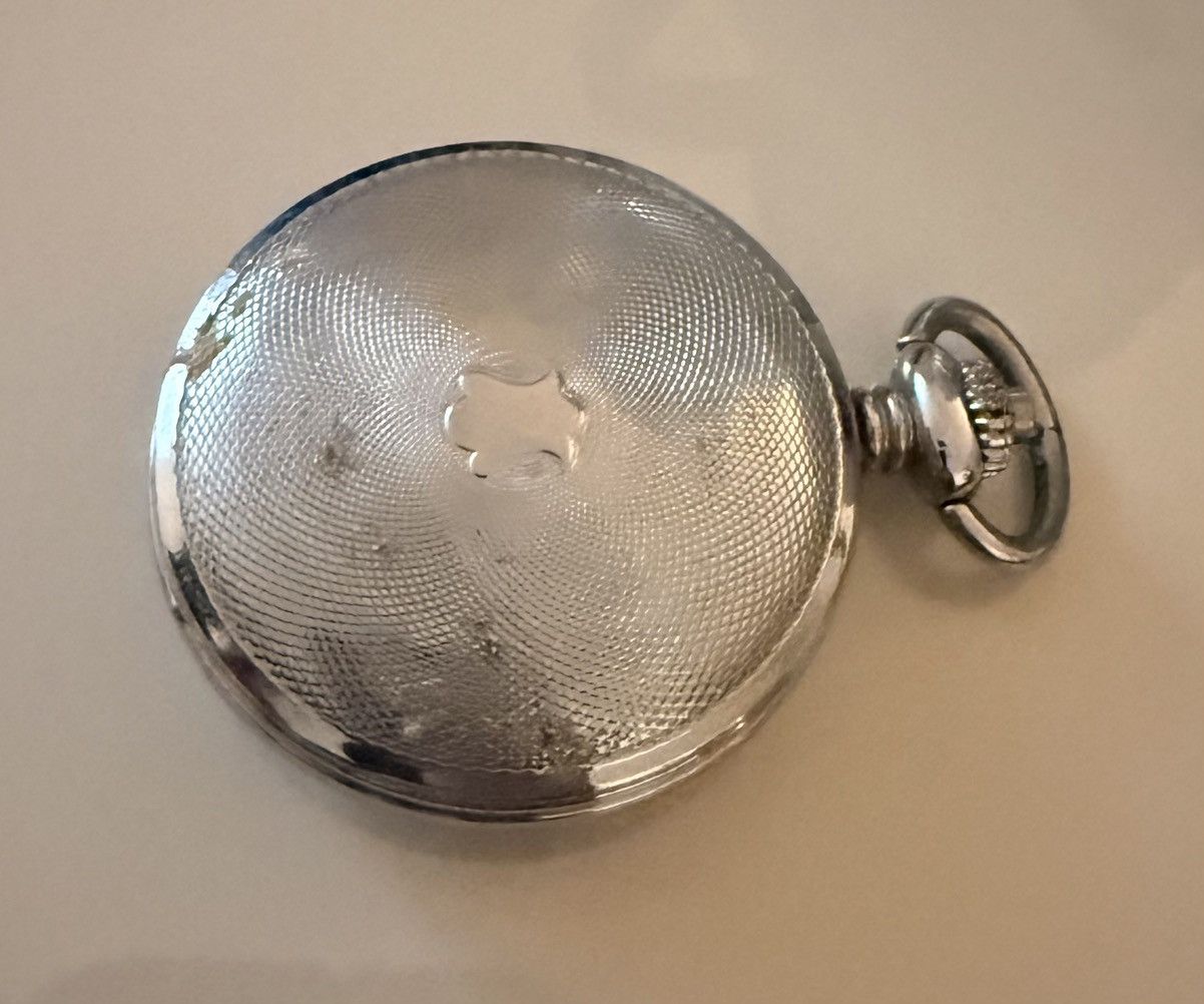 Other Swiss Made Vintage Silver Tone Pocket Watch Size ONE SIZE - 3 Thumbnail