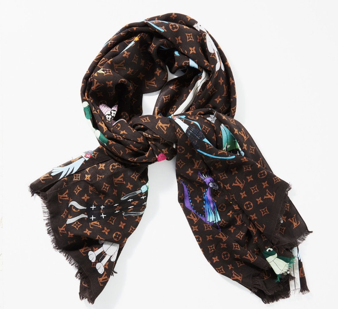 Louis Vuitton LOUIS VUITTON, Louis Vuitton x Virgil Abloh Chair Scarf Size ONE SIZE - 1 Thumbnail