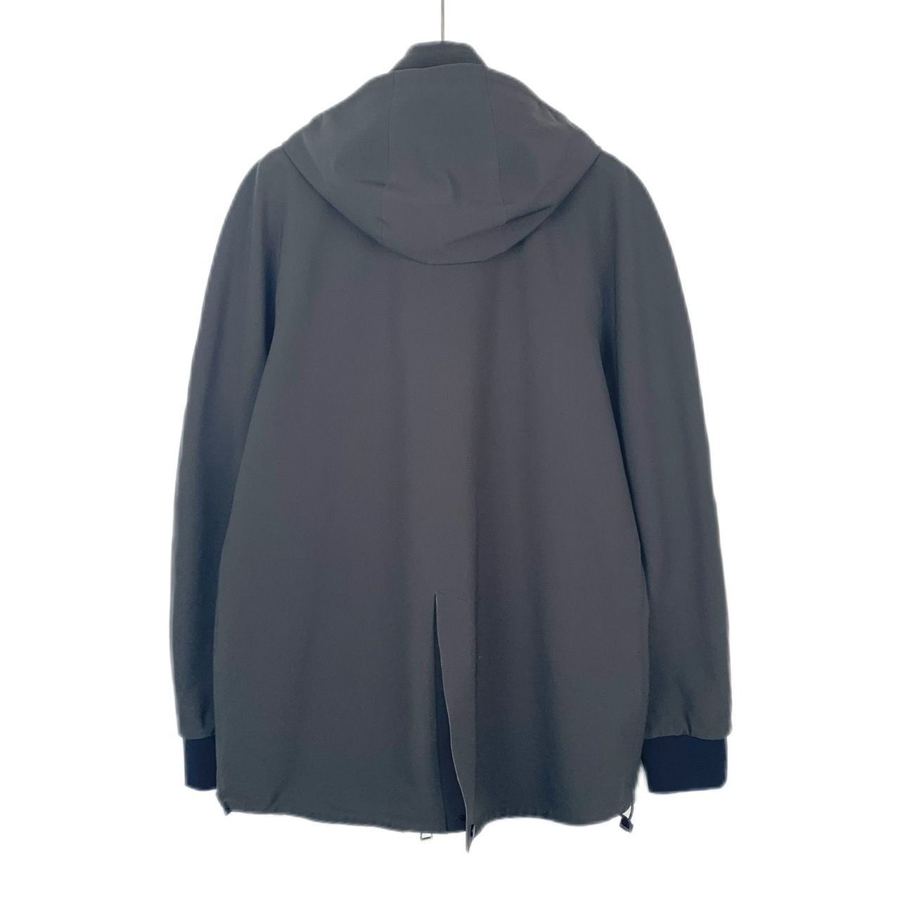 Hermes [Hermès] Hooded Zip-Up Sage Green Windbreaker S Size US S / EU 44-46 / 1 - 8 Thumbnail