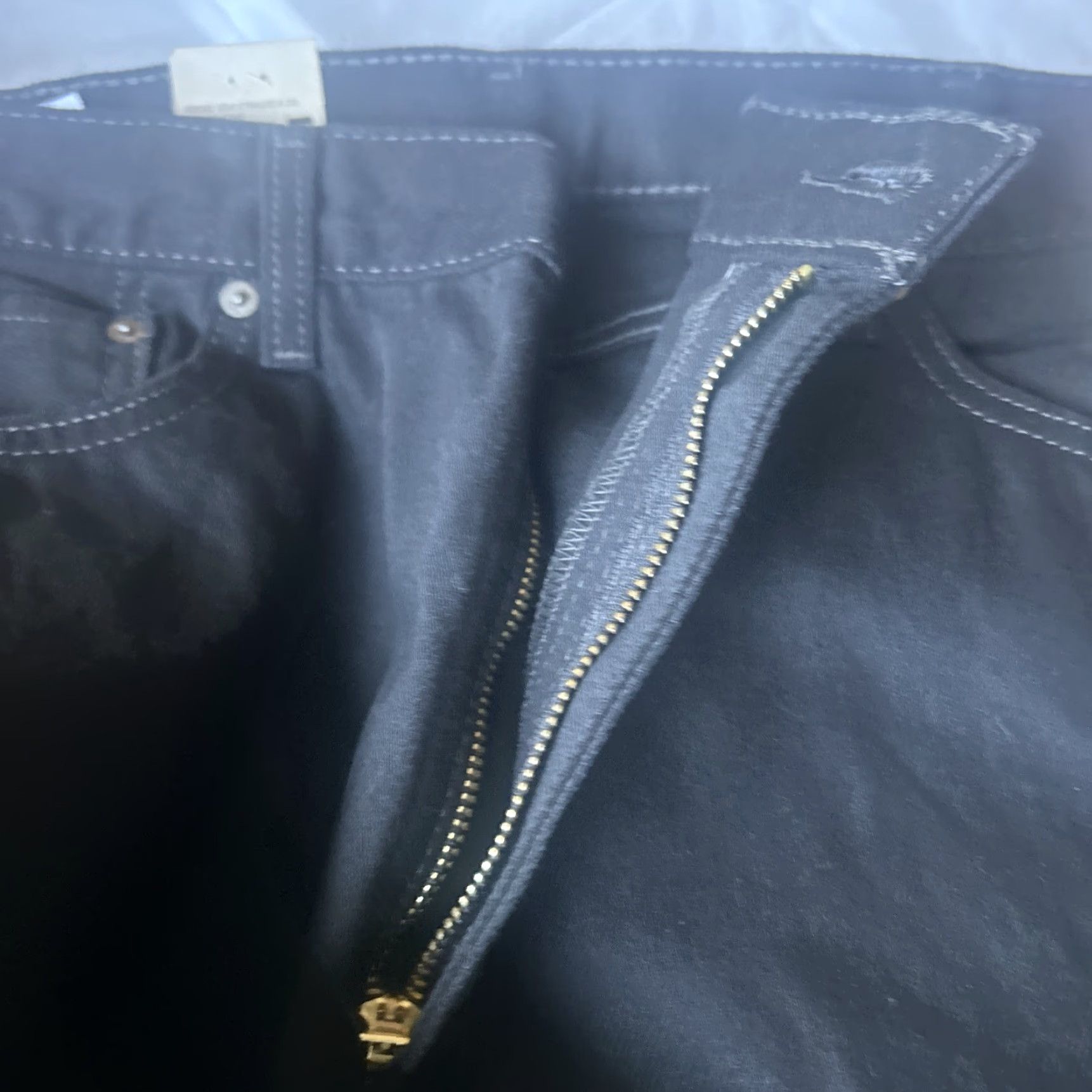 Levi's Levi's 505 Regular Fit Jeans Straight Leg Dark Wash Black 40x36 Mens Size US 40 / EU 56 - 7 Thumbnail