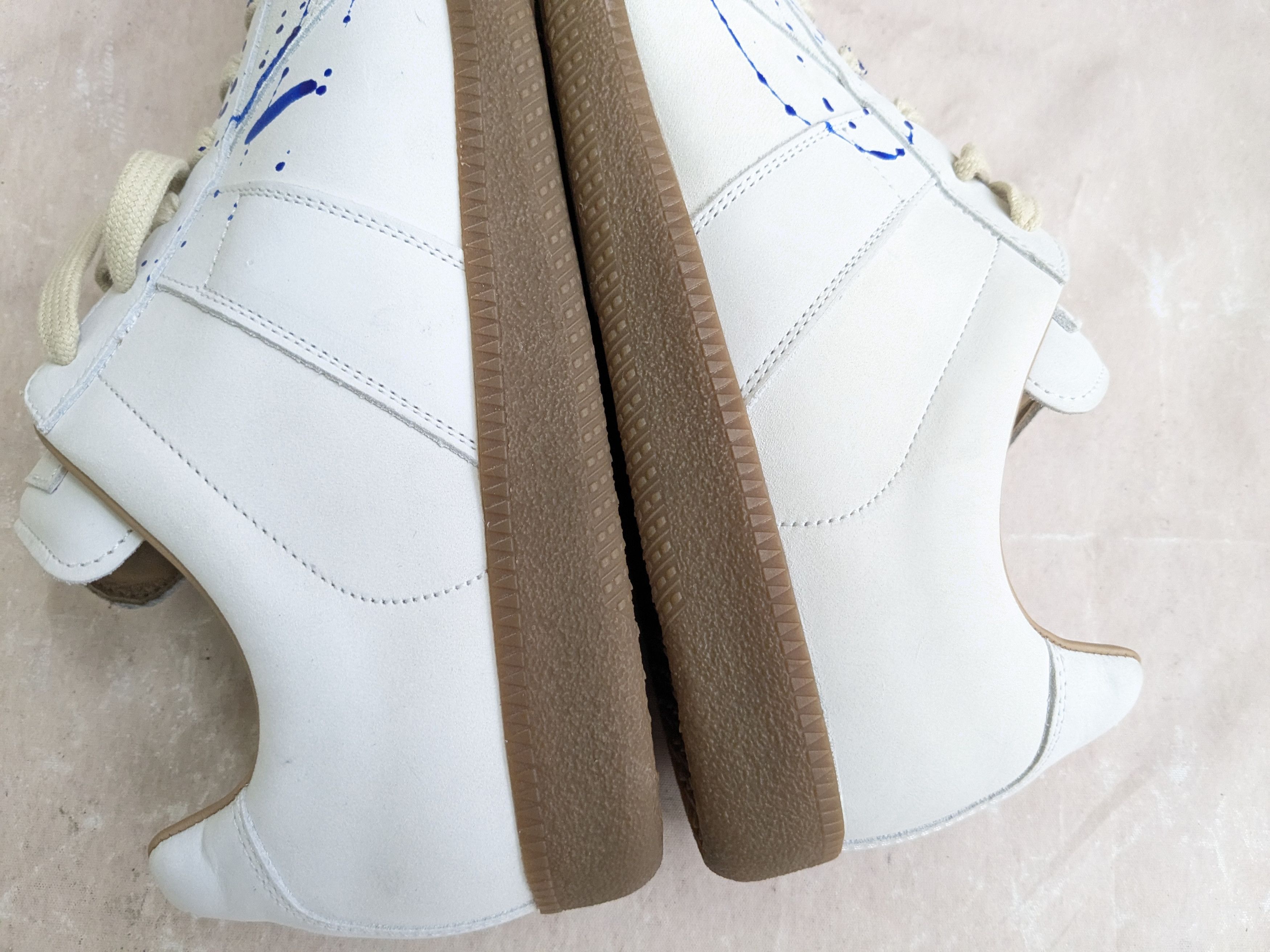 Maison Margiela GAT Replica Paint Splatter Blue 10 43