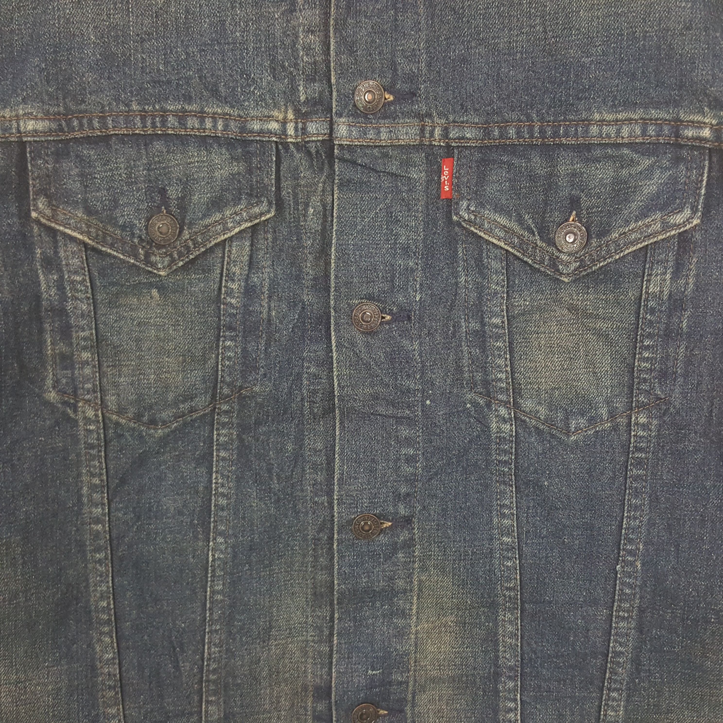 Levi's Vintage Levi's American Denim Bikers Jacket C302N21 Size US M / EU 48-50 / 2 - 2 Thumbnail