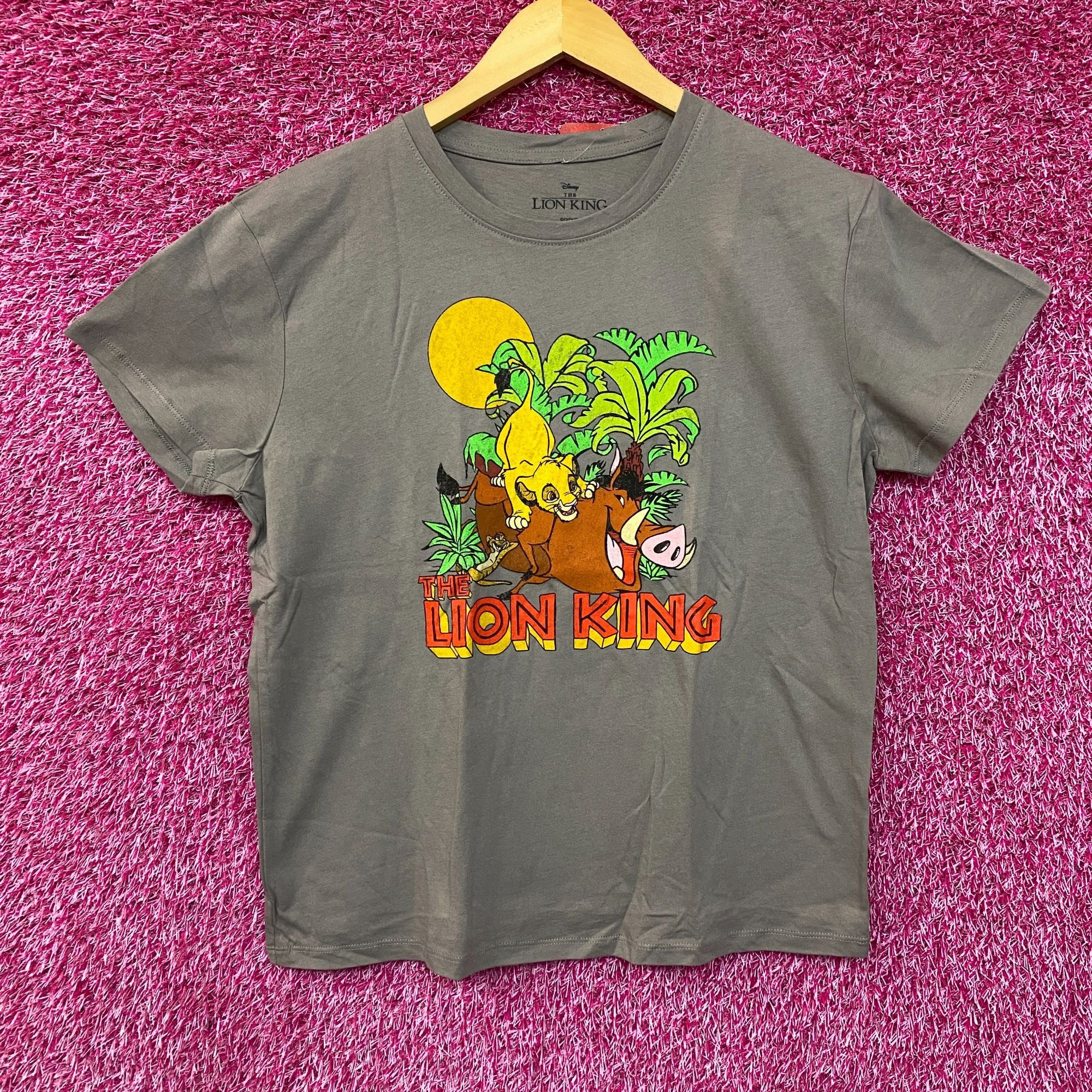 Disney Disney The Lion King Timon , Pumbaa & Simba Animated Movie T Size US L / EU 52-54 / 3 - 1 Thumbnail
