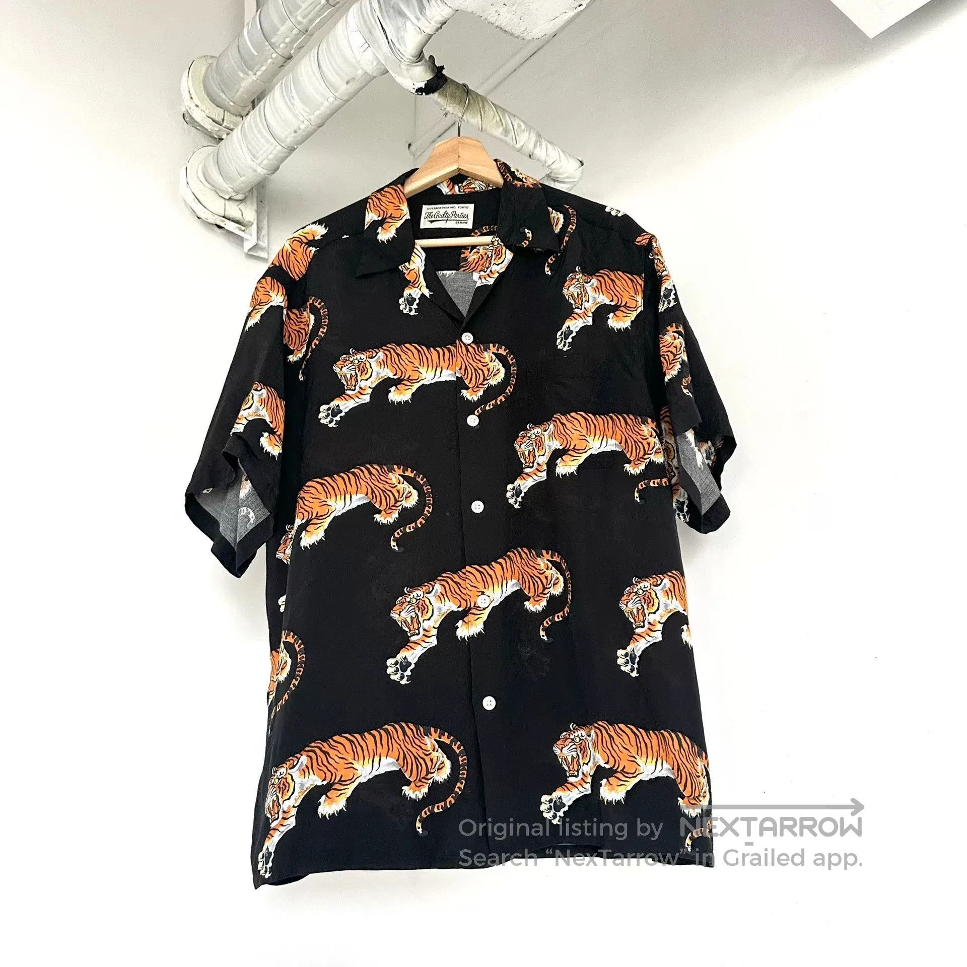 Wacko Maria print short sleeve shirt. Size US XL / EU 56 / 4 - 1 Thumbnail