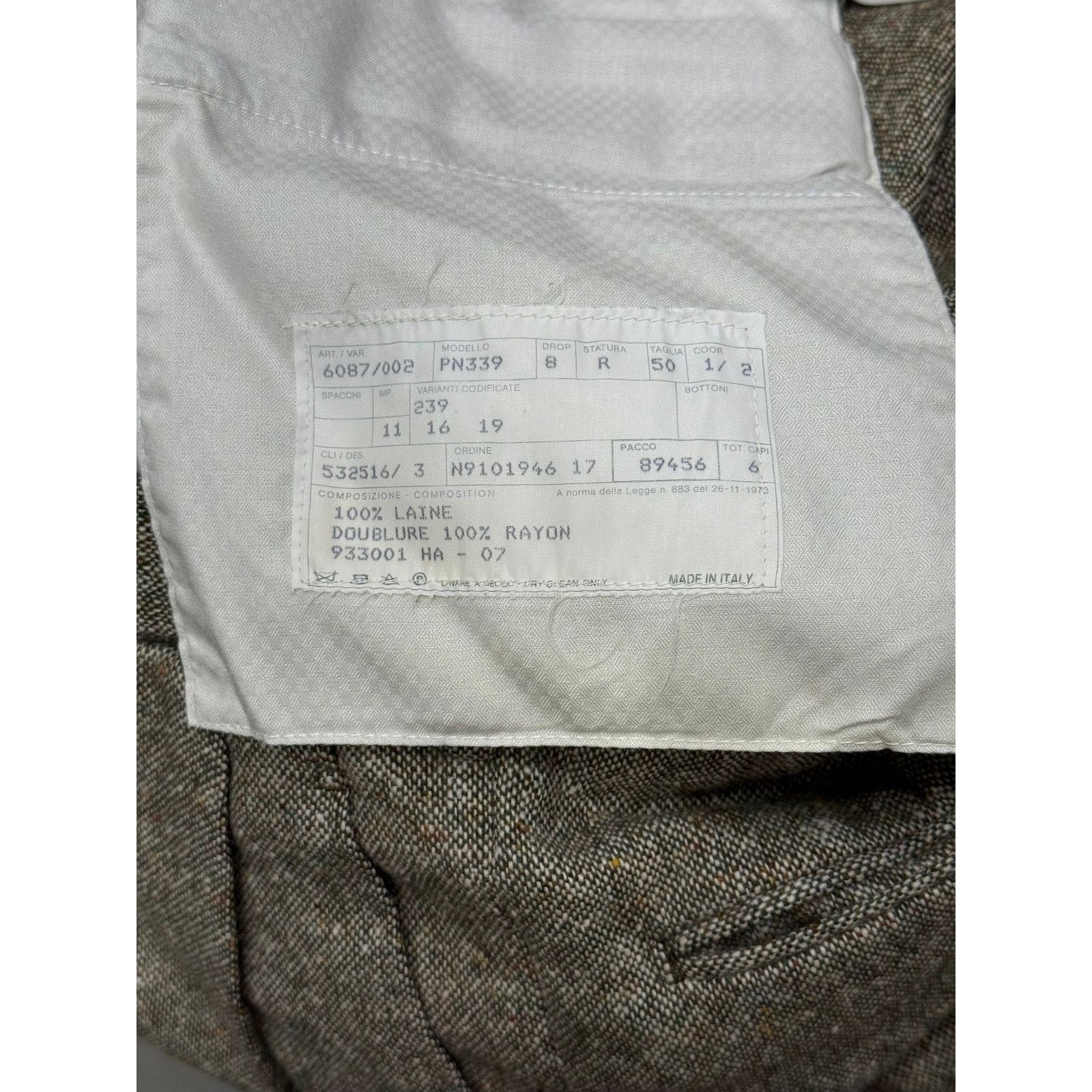 Hermes 1990s Hermes wool tweed suit set Size 50L - 16 Thumbnail