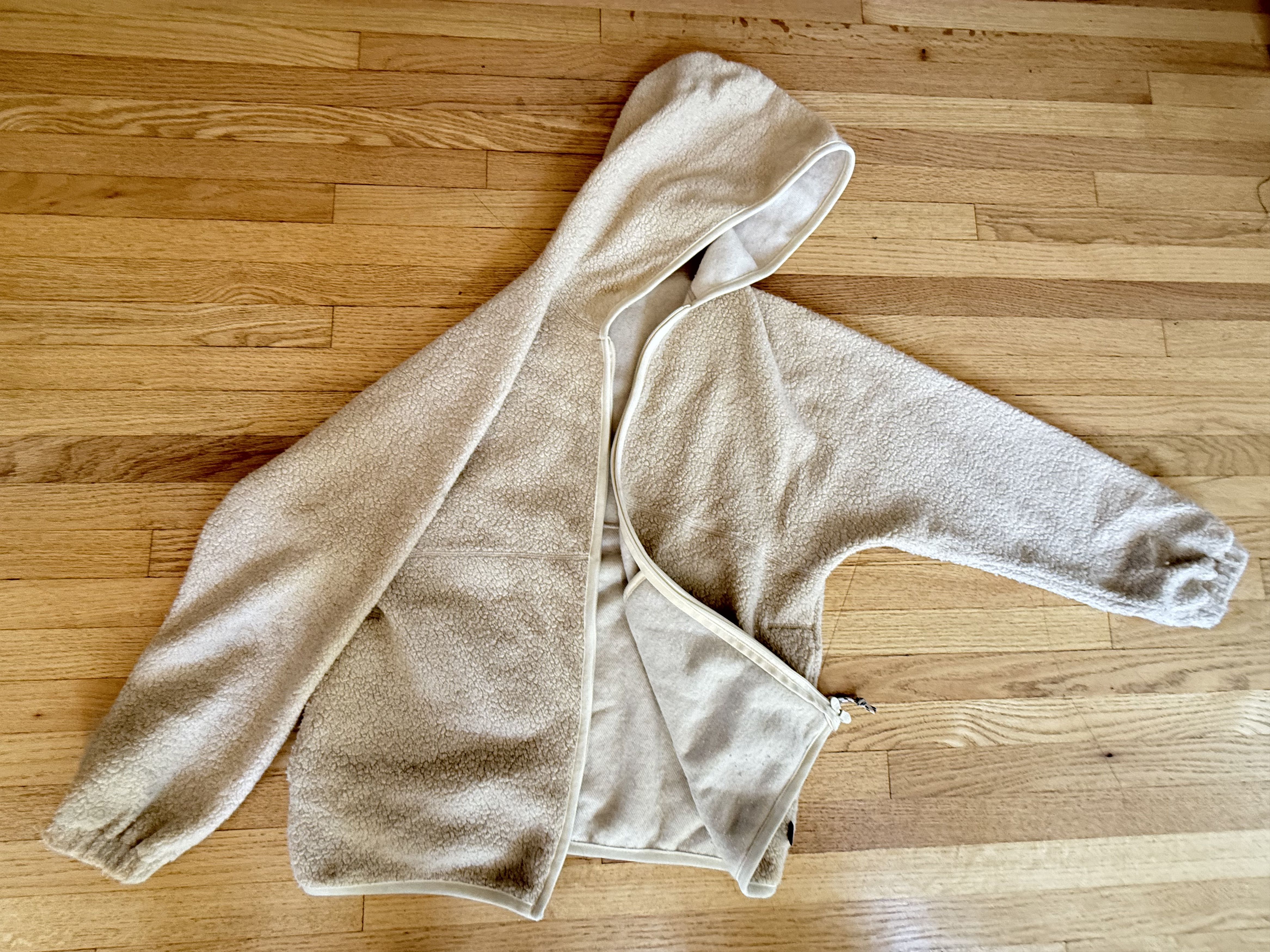 Pilgrim Surf + Supply Leo Wool Fleece Zip Hoodie Natural Size US M / EU 48-50 / 2 - 3 Thumbnail
