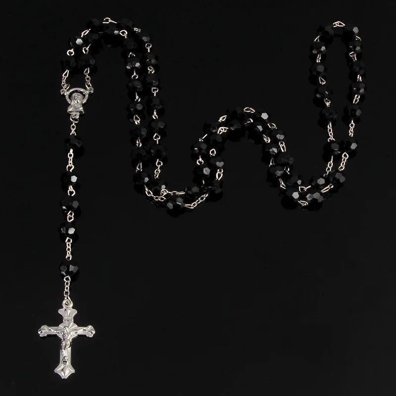 Jewelry cross chains pendent beads chain Size ONE SIZE - 3 Thumbnail