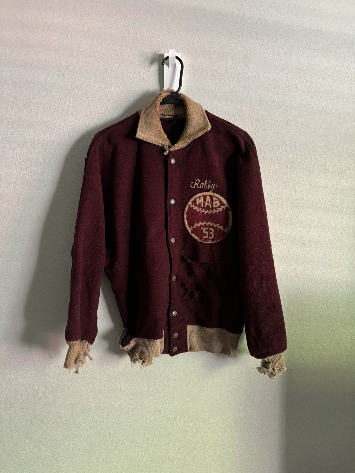 Streetwear × Very Rare × Vintage True Vintage 50s Butwin Thrashed 