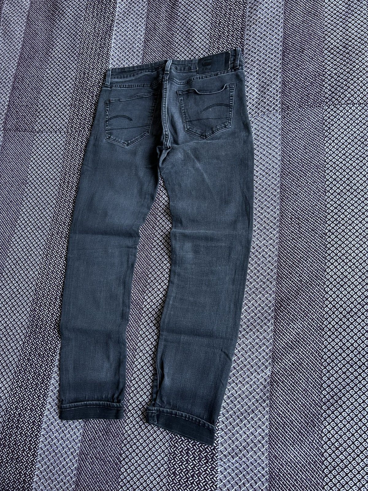 G-Star G-star Raw Deconstructed Slim Denim Jeans Mens Size 31 x 32 Size US 31 - 2 Thumbnail
