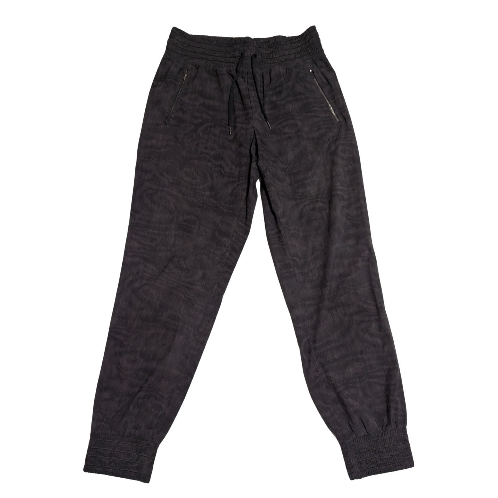 Athleta Athleta Camden Printed Jogger Pants Black Camo Drawstring Size 27" / US 4 / IT 40 - 1 Thumbnail