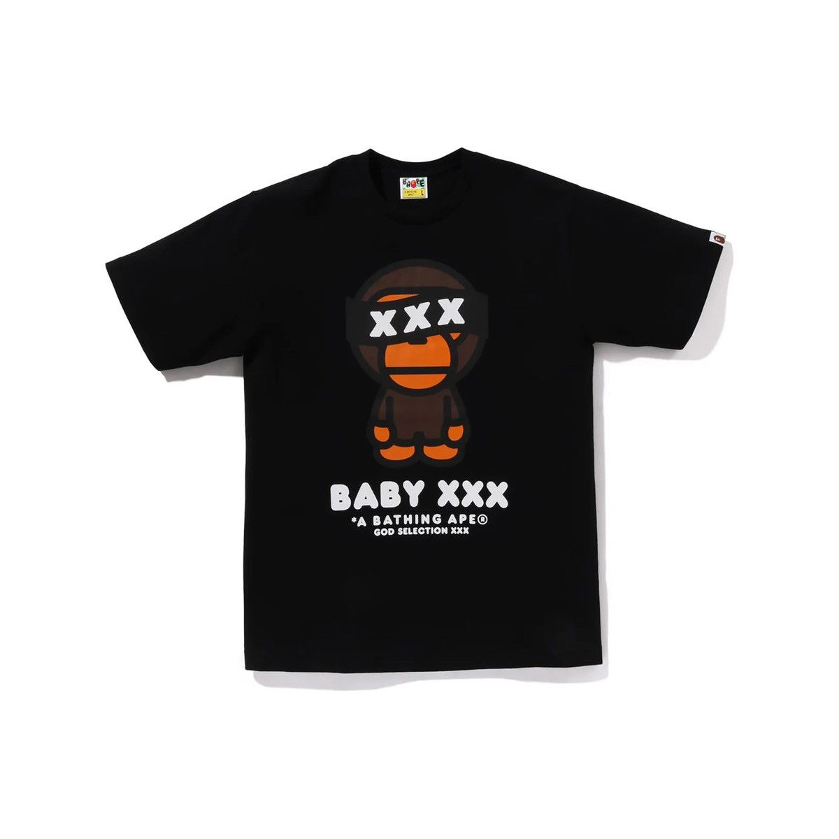 Bape BAPE x God Selection XXX Baby Milo Tee Black Size US XXL / EU 58 / 5 - 1 Thumbnail