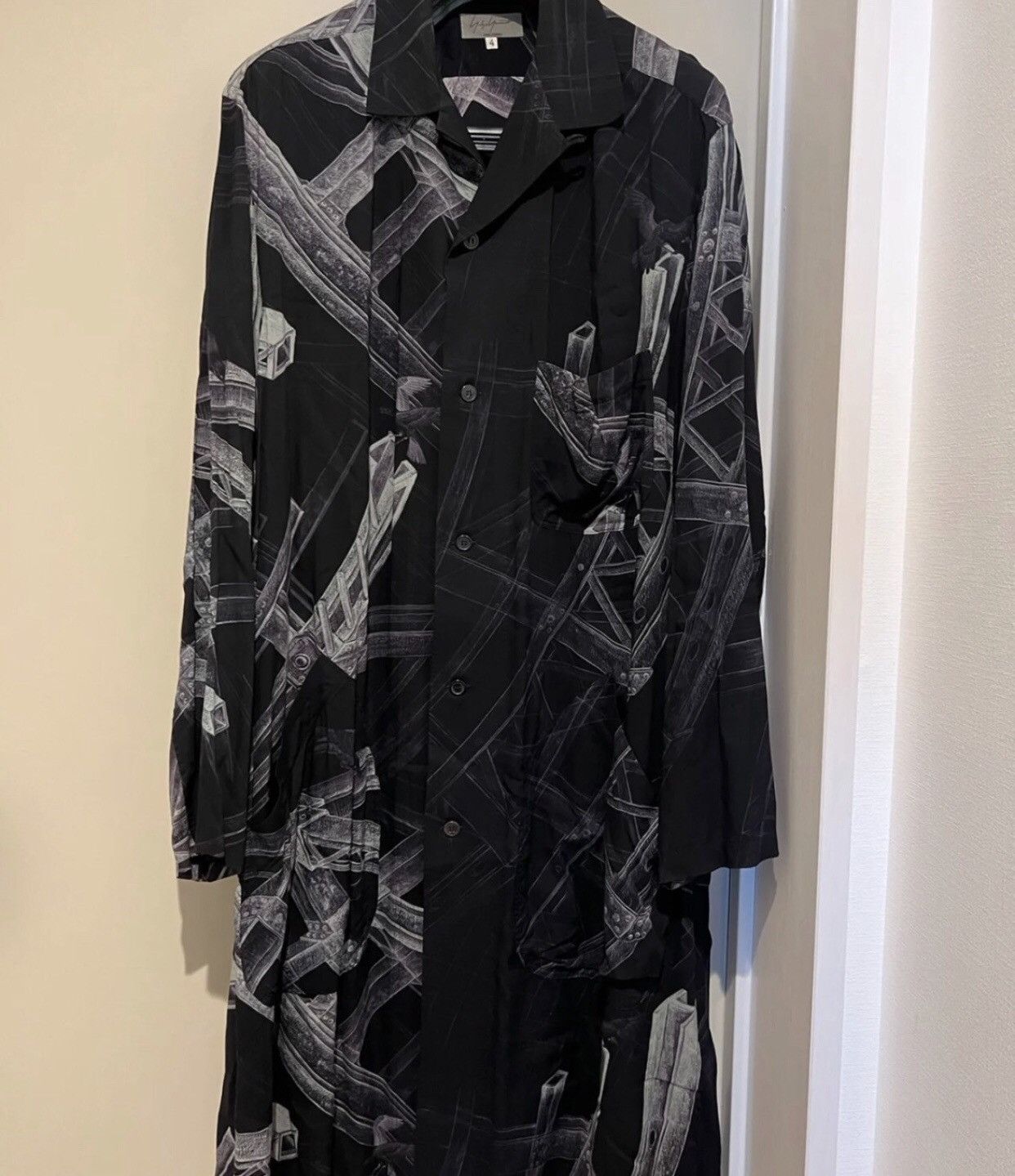Yohji Yamamoto Yohji Yamamoto Yohji Steel Crow Long Shirt2412-Nextarrow Size US M / EU 48-50 / 2 - 3 Thumbnail