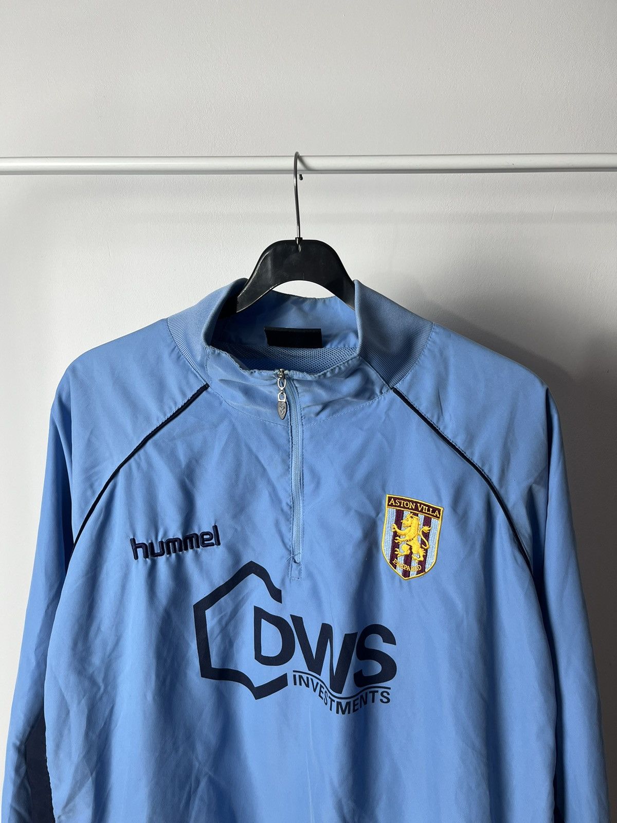 Hummel Vintage Hummel Aston Villa SoccerJacket Football Size US XXL / EU 58 / 5 - 2 Thumbnail